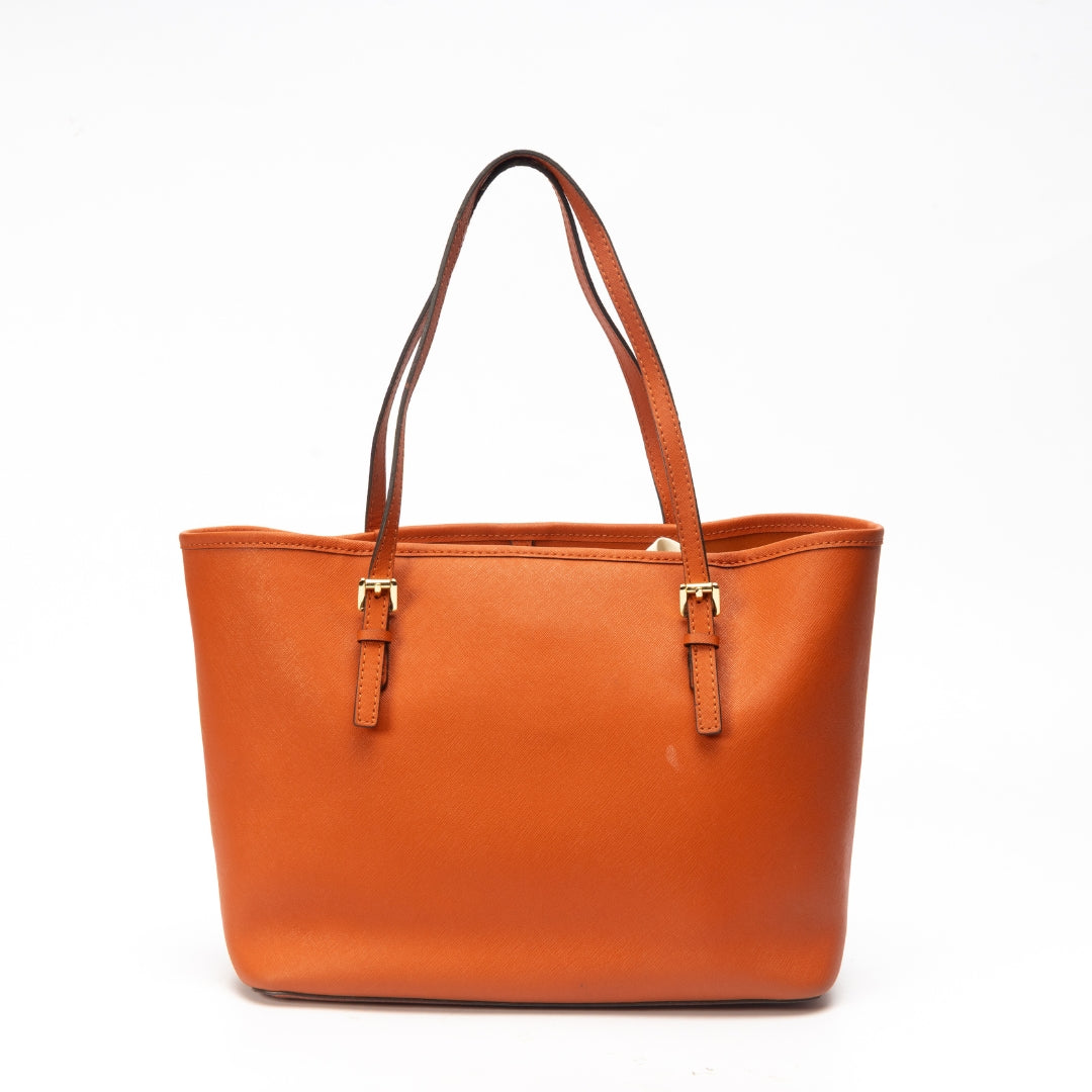 Michael Kors Jet Set Saffiano Leather Tote Bag
