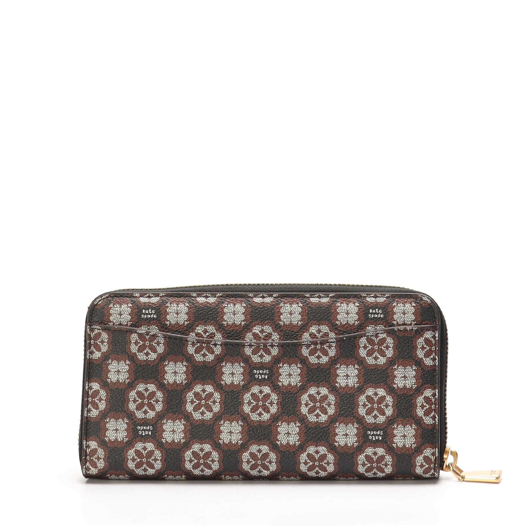 Kate Spade Flower Monogram Continental Wallet