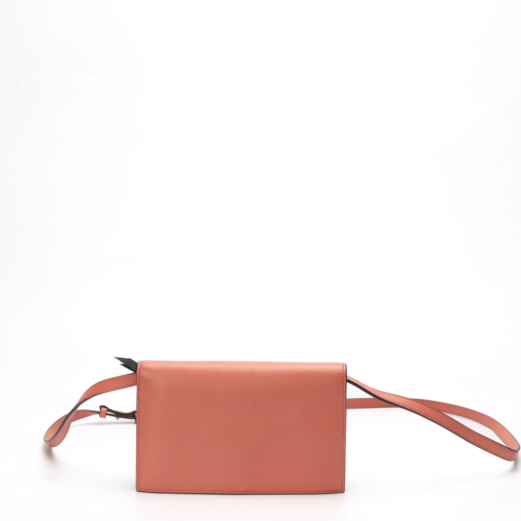 Gucci Interlocking GG Pink Flap Wallet On Strap