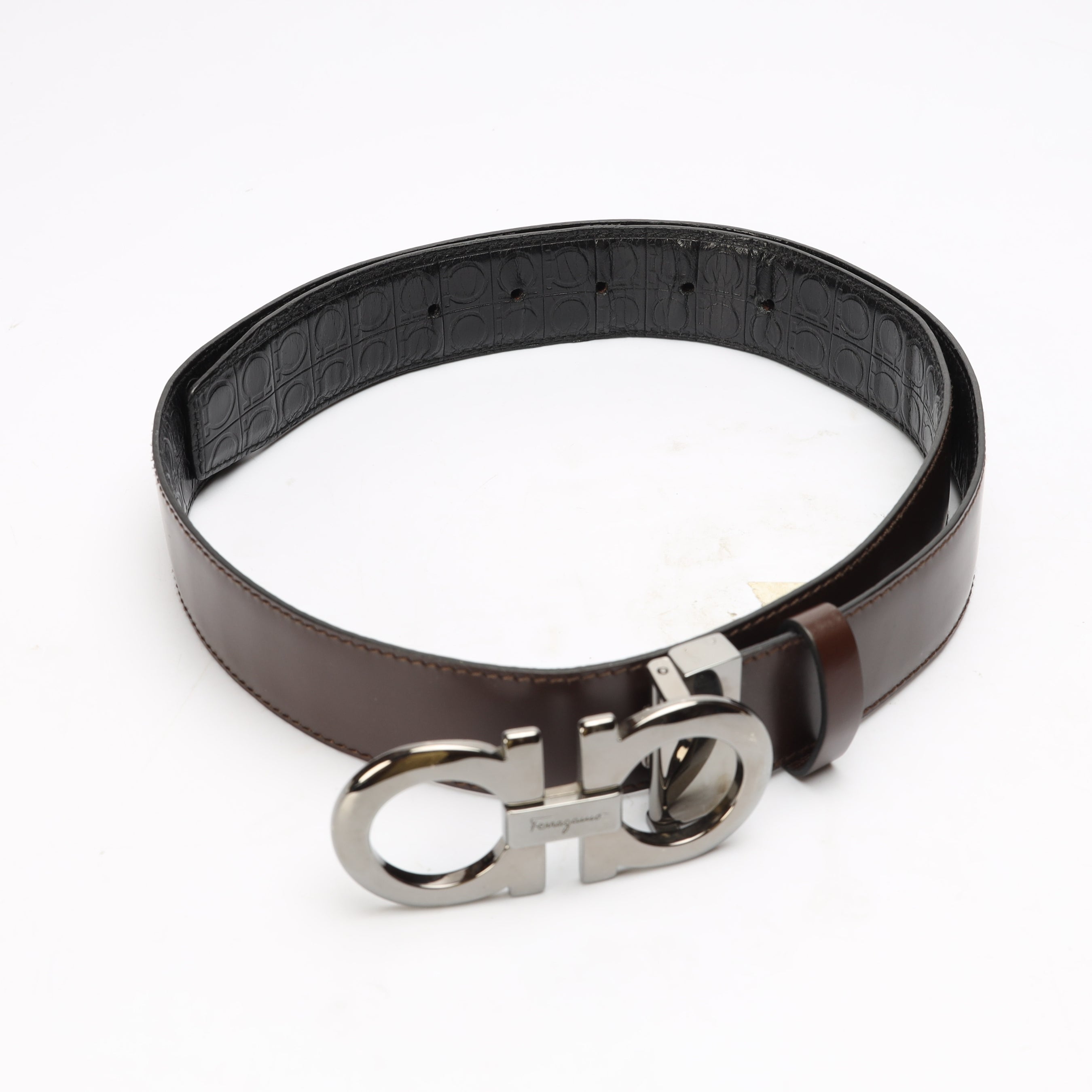Salvatore Ferragamo Gansini Reversible Belt