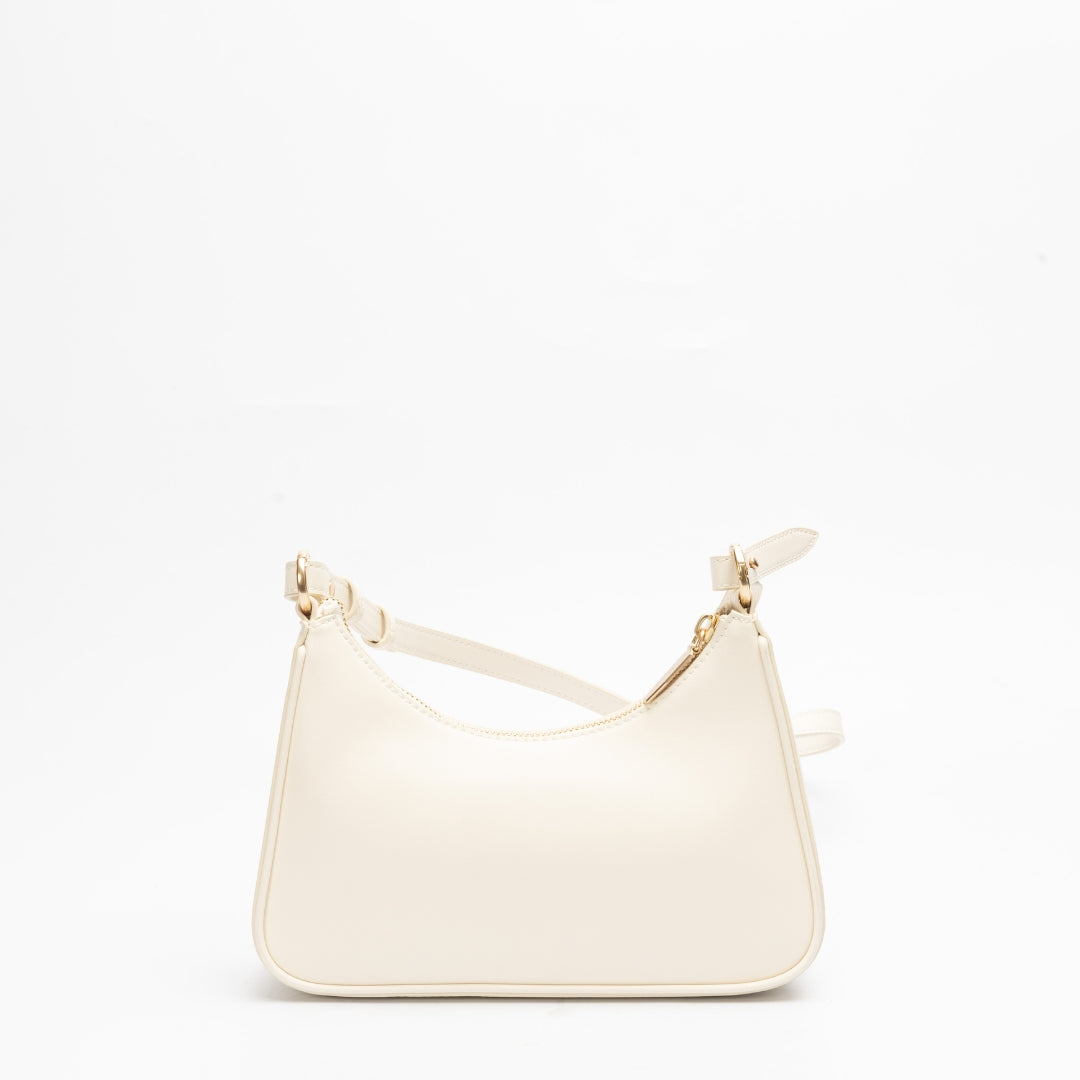 Charles & Keith Cream Lane Trapeze Bag