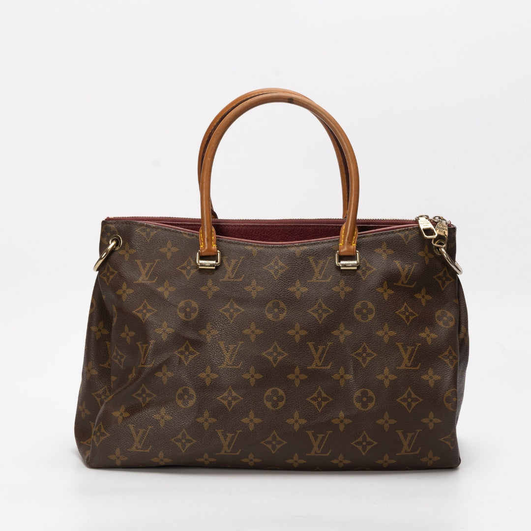 Louis Vuitton Monogram Canvas Pallas MM Shoulder Bag