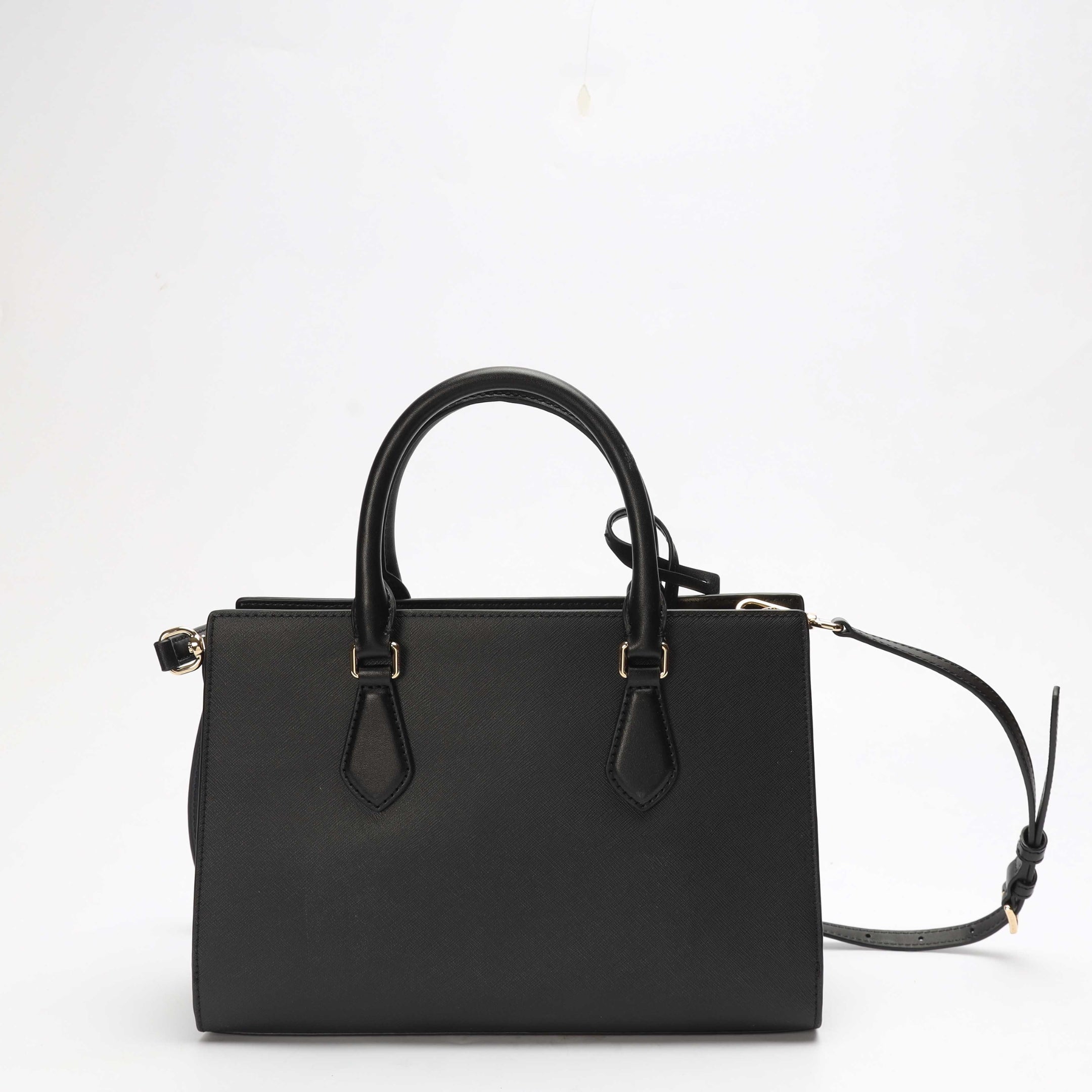 Michael Kors Black Marilyn Satchel Crossbody Bag