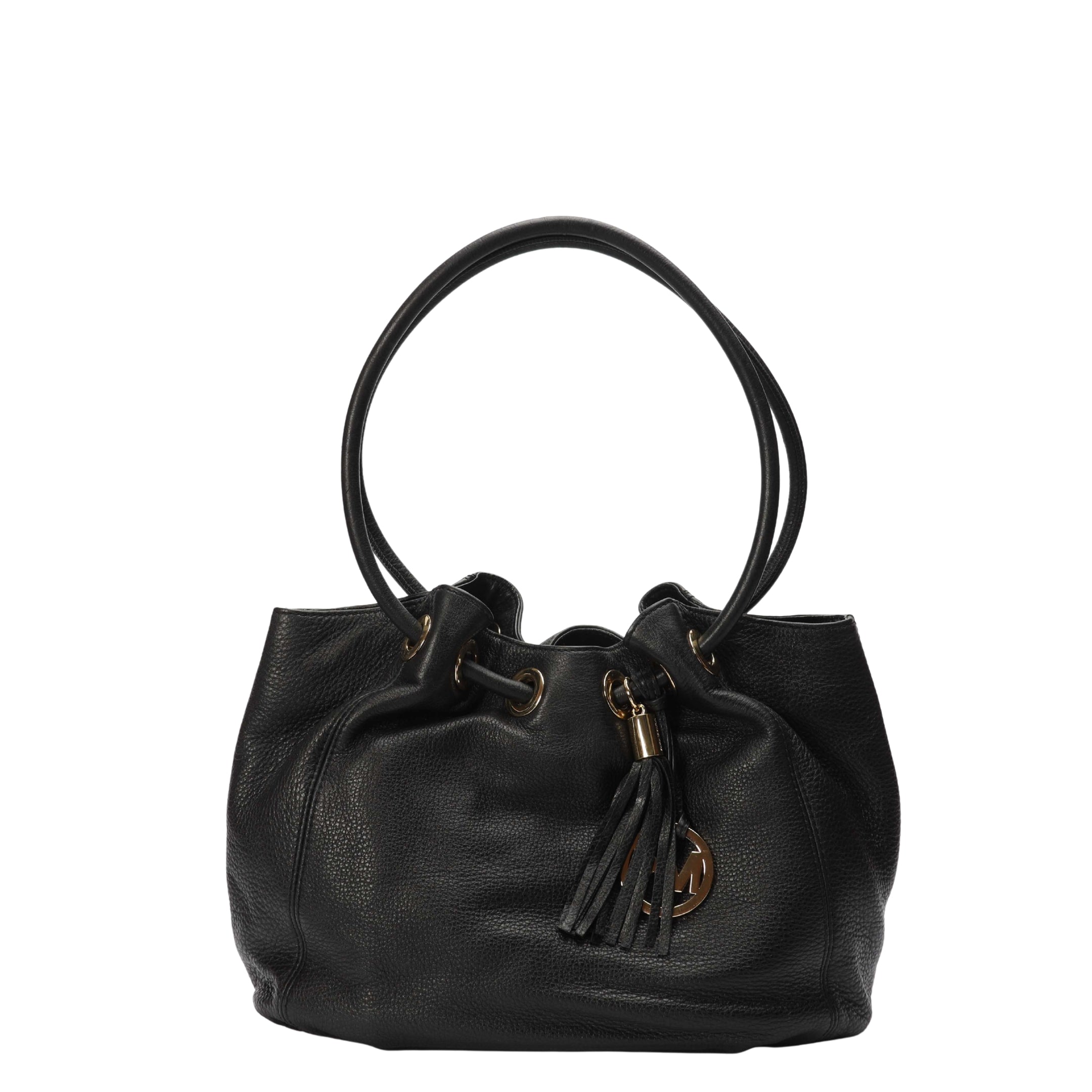 Michael Kors Drawstring Tassel Shoulder Bag