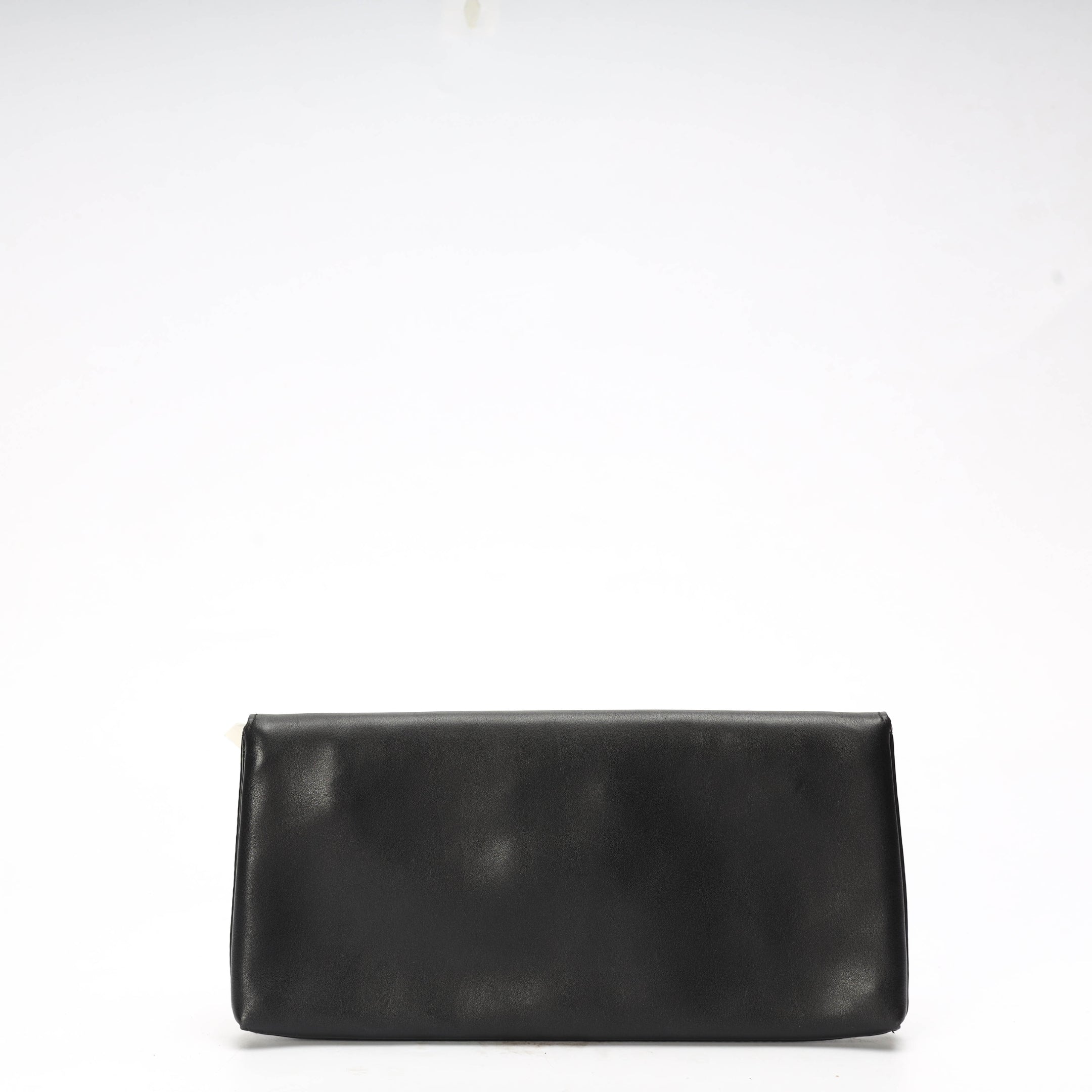 Tory Burch Miller Black Metal Clutch