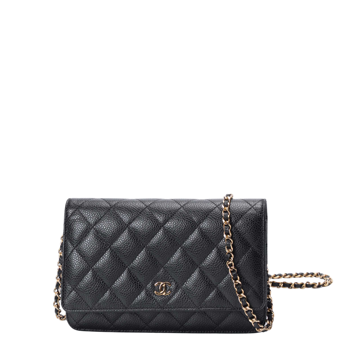 Chanel Black Caviar Crossbody Bag