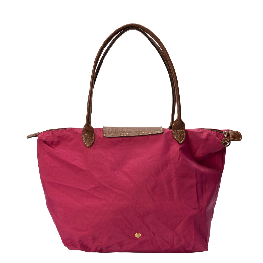 Longchamp Pink Nylon Le Pliage Tote