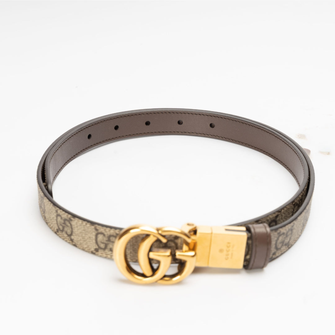 Gucci GG Marmont Reversible Buckle Belt