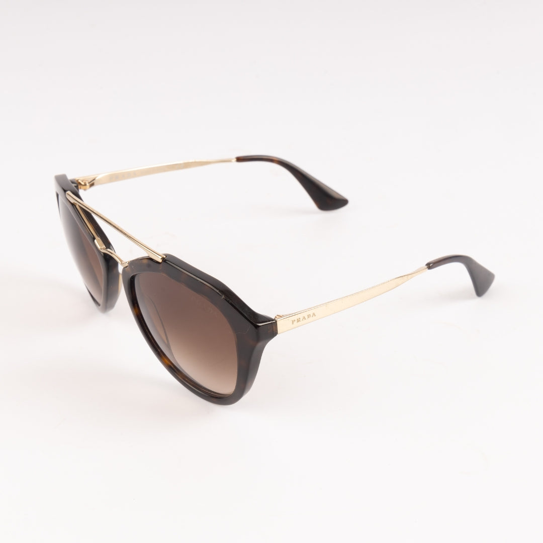 Prada Acetate Metal Cinema Sunglasses
