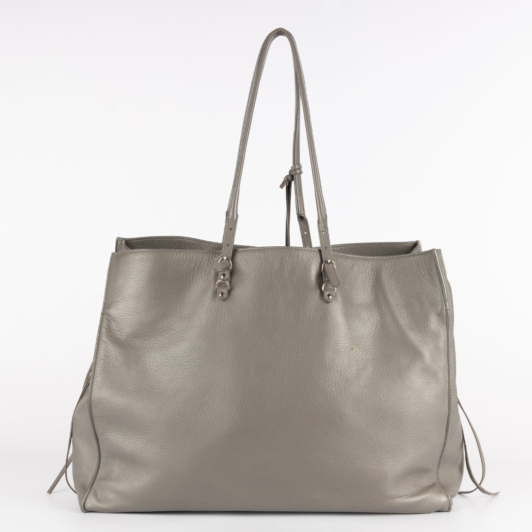 Balenciaga Veau Papier A4 Zip Around Tote
