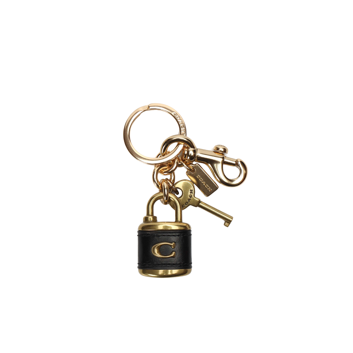 Coach Lock And Key Charm