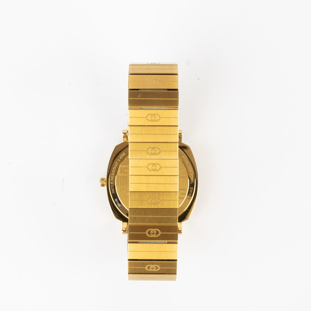 Gucci Yellow Gold PVD Coated Stainless Steel Watch