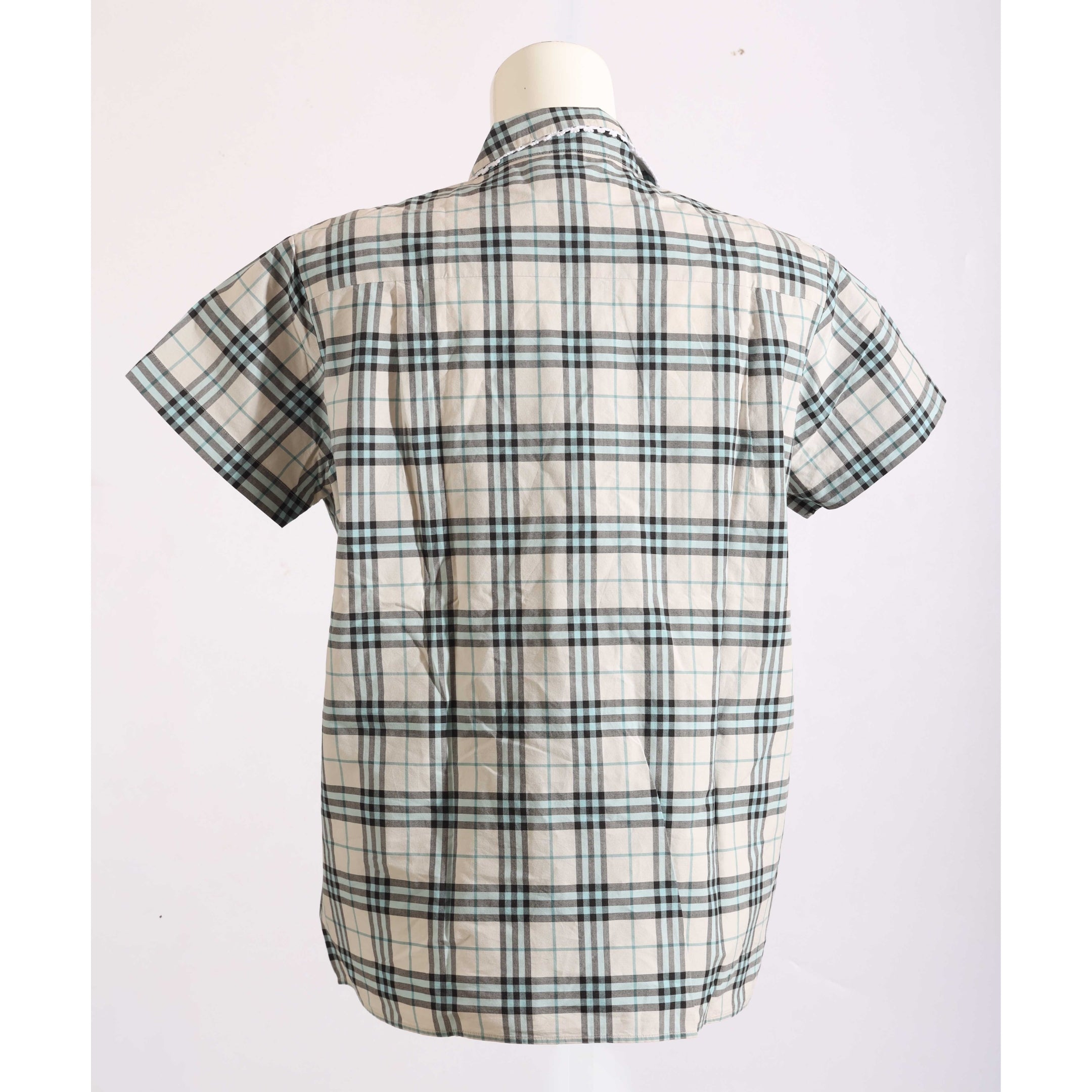 Burberry Regular Fit Check Cotton Shirt