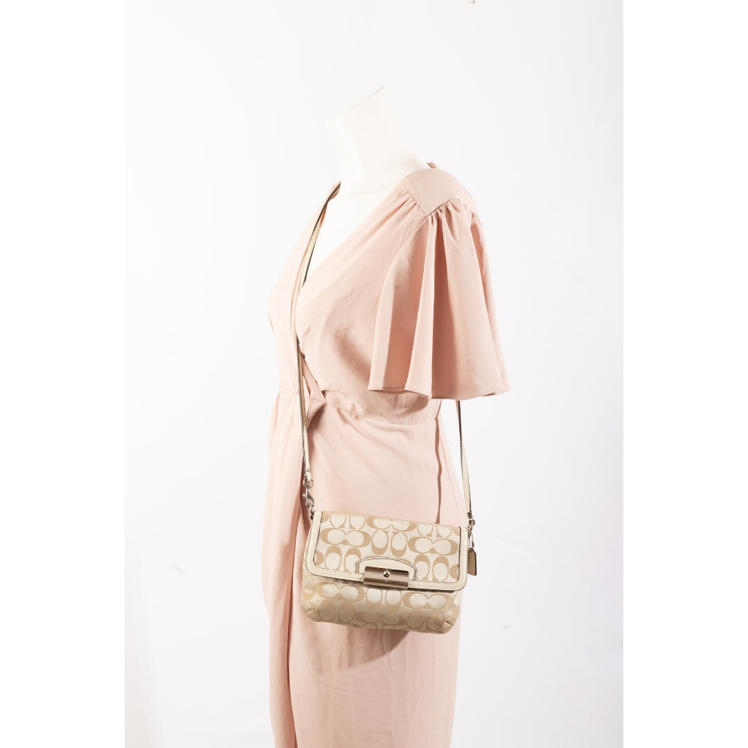 Coach Kristie White Sling Bag