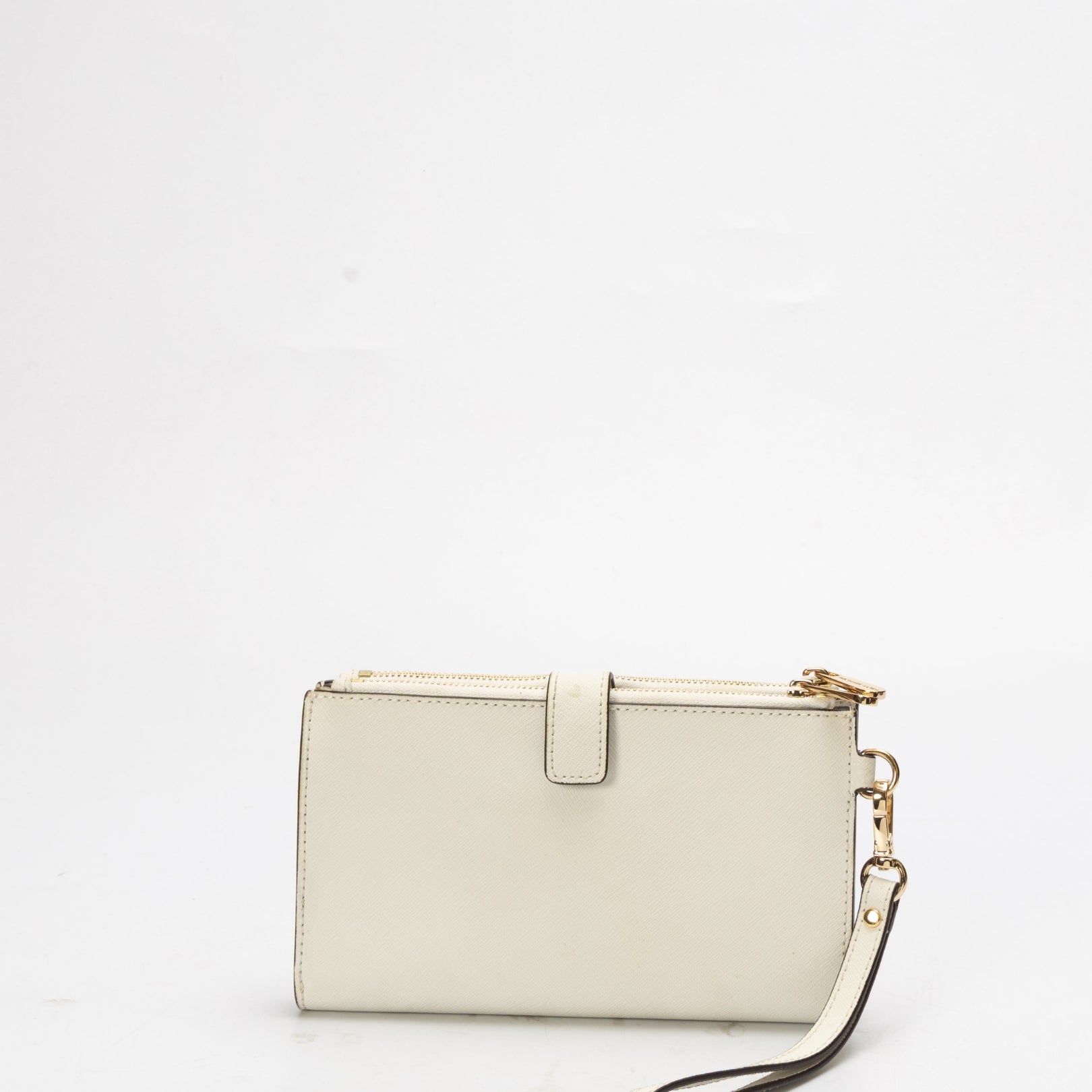 Michael Kors Jet Set White Zip Wallet