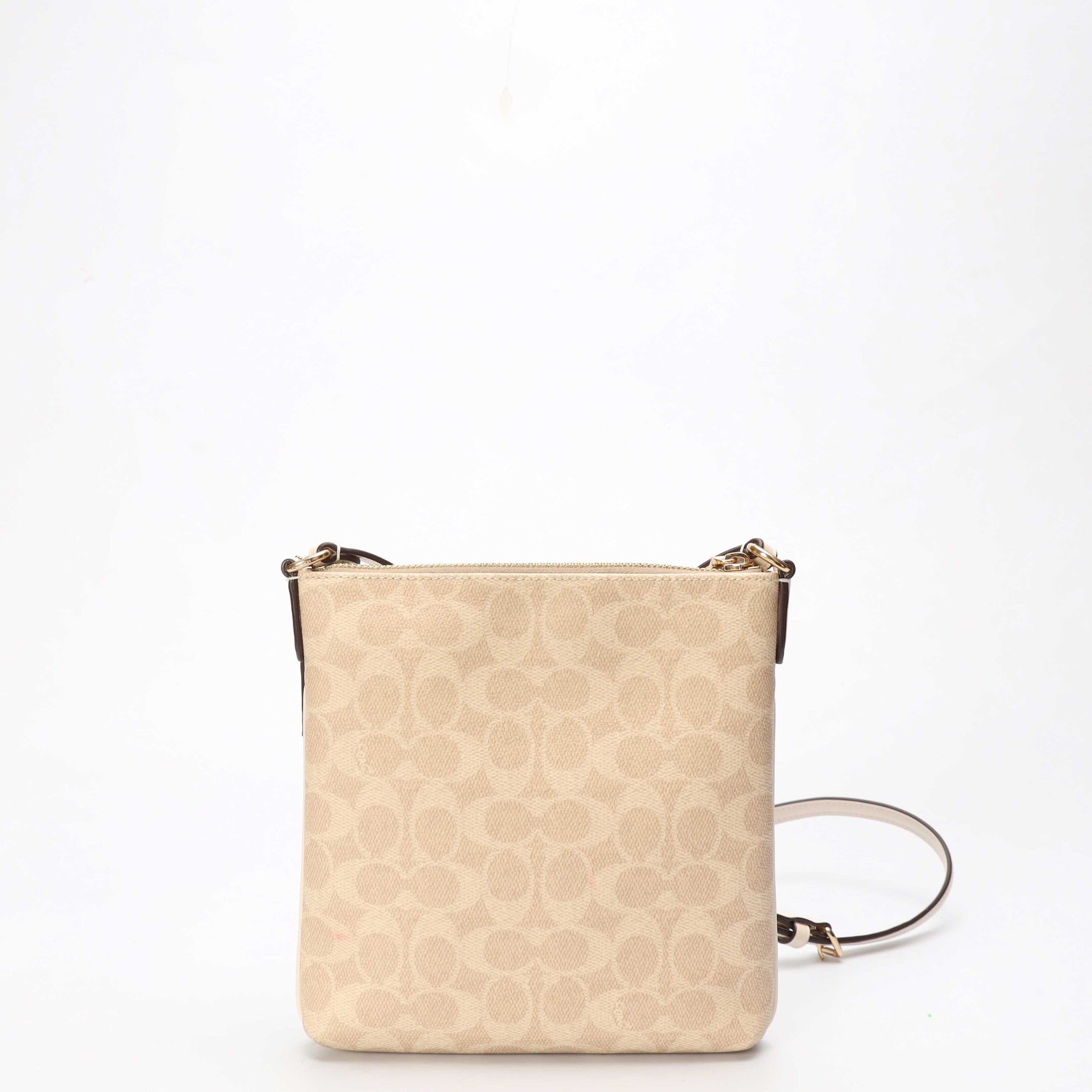 Coach Beige Mini Rowan File Crossbody Bag
