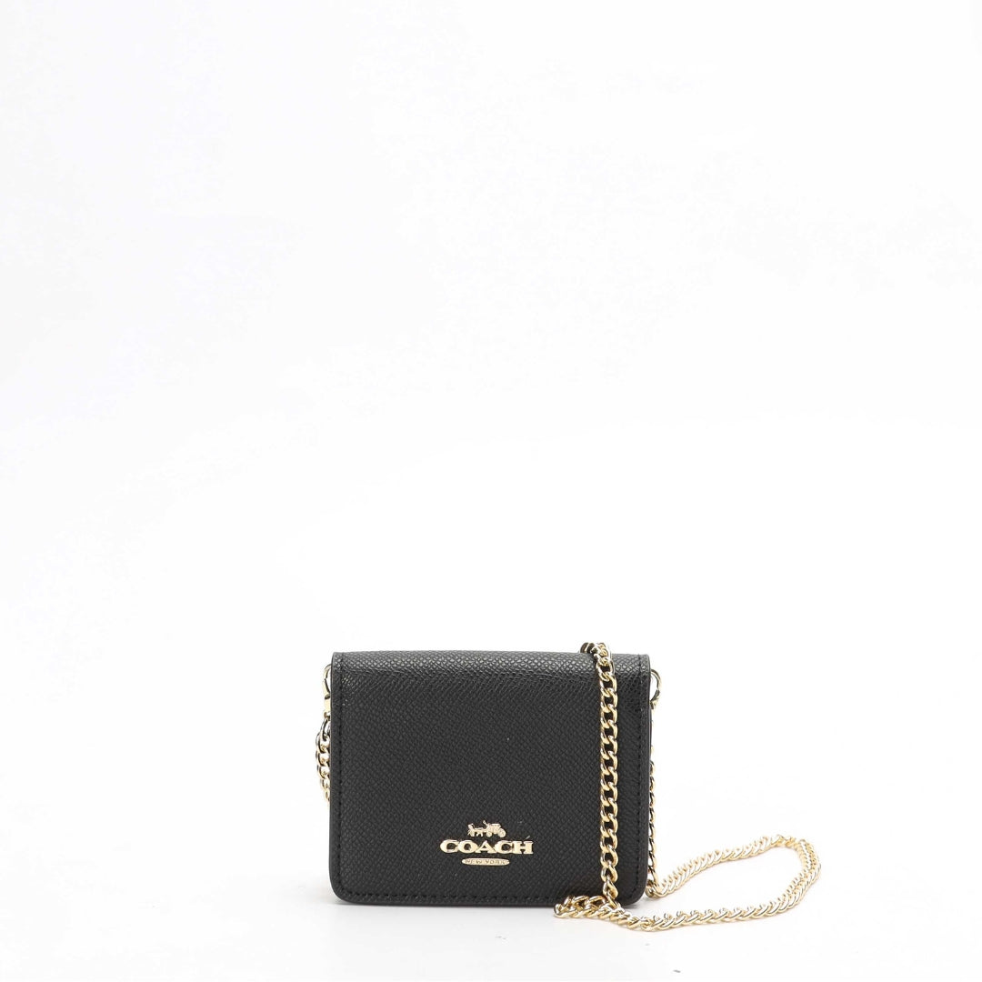 Coach Black Signature Convertible Wallet