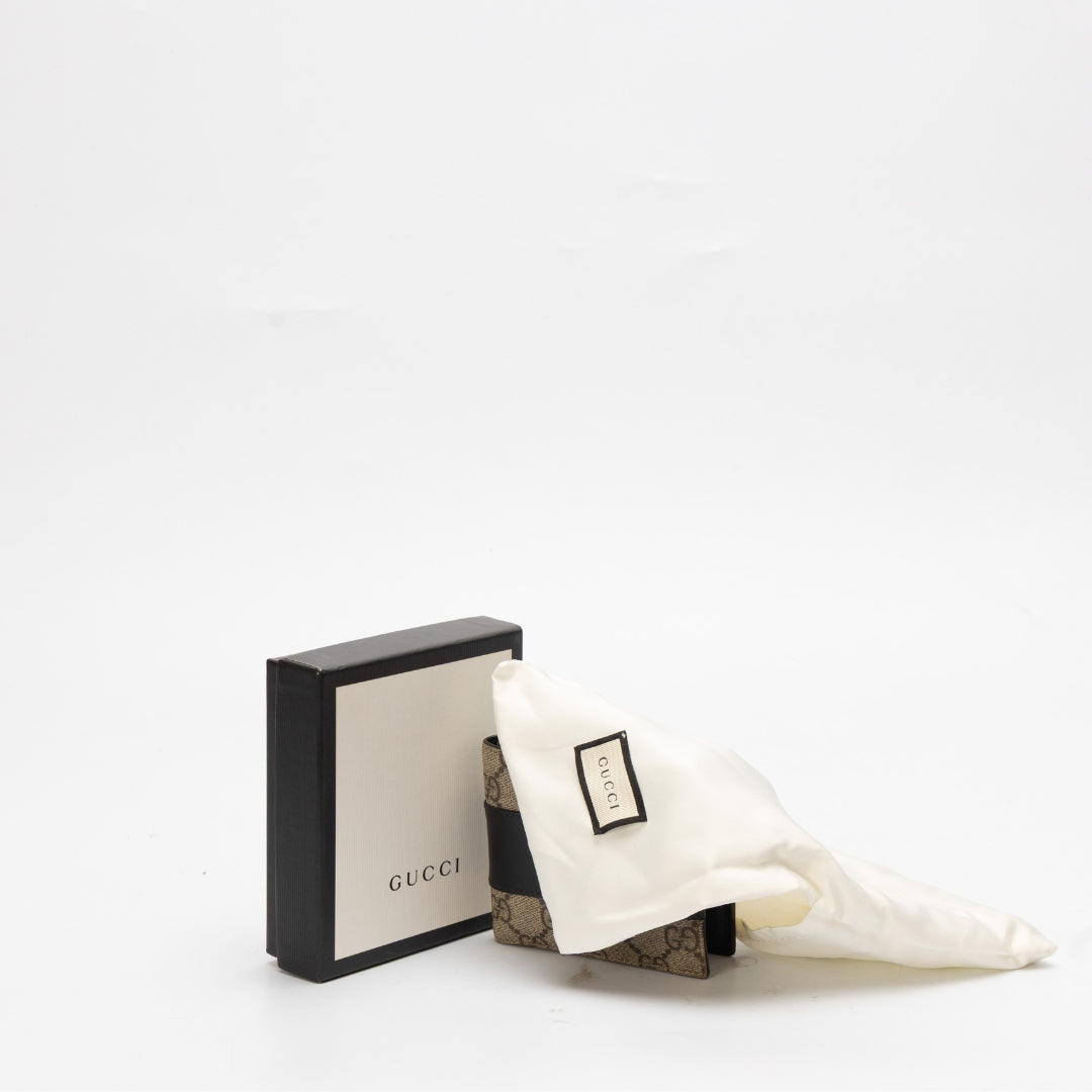 Gucci GG Supreme Bi-fold Men's Wallet