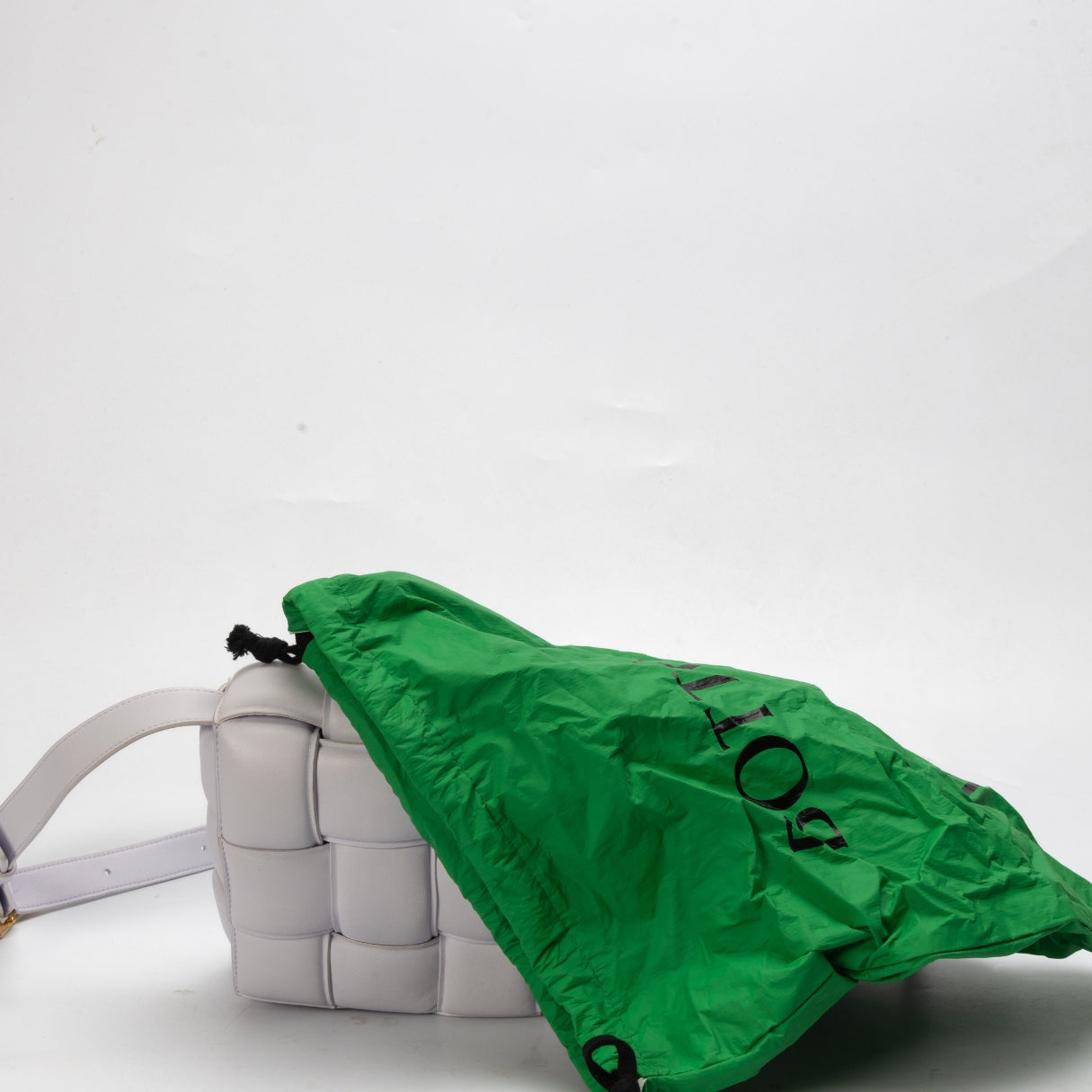 Bottega Venetta Lilac Padded Cassette Crossbody Bag