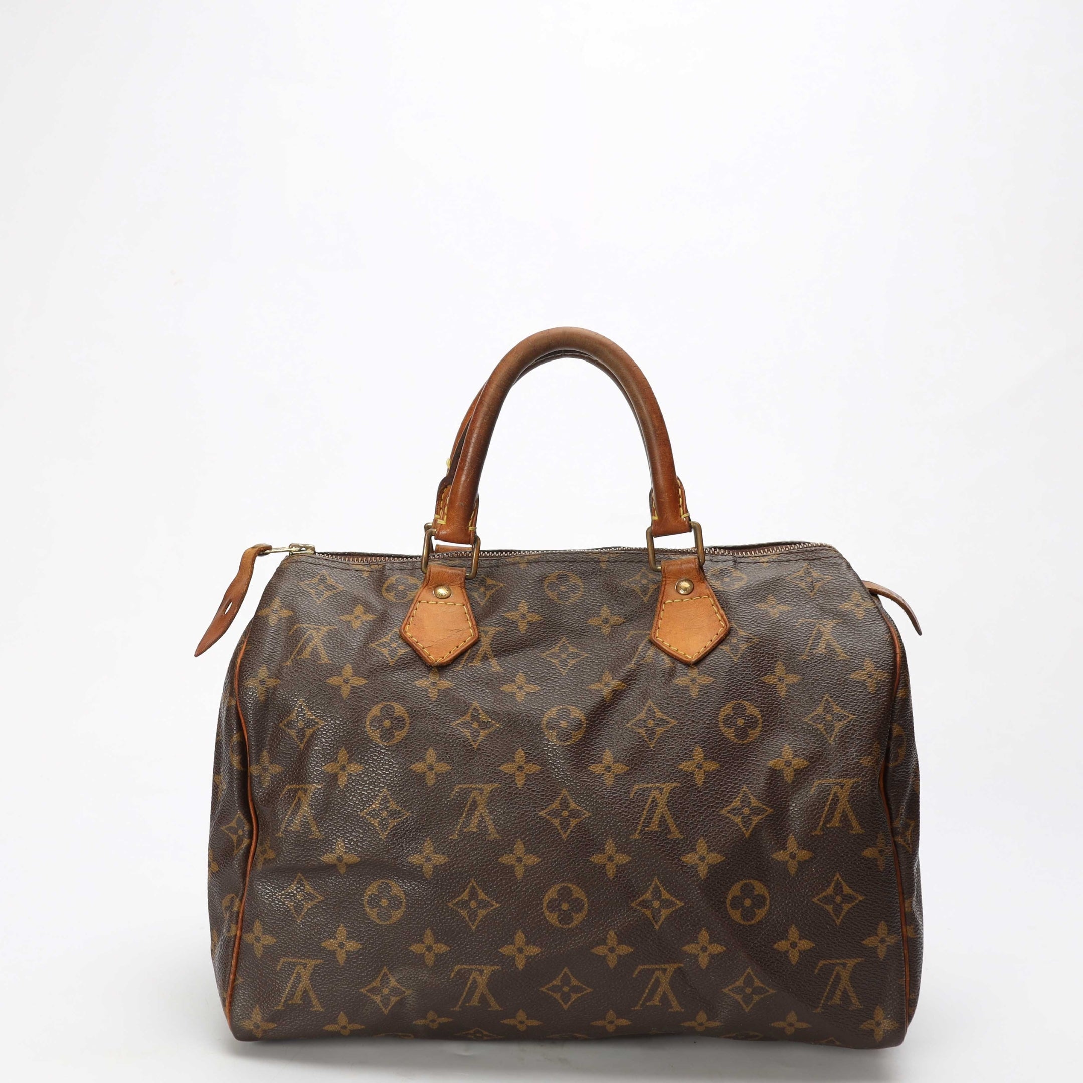Louis Vuitton Monogram Speedy 30 Satchel