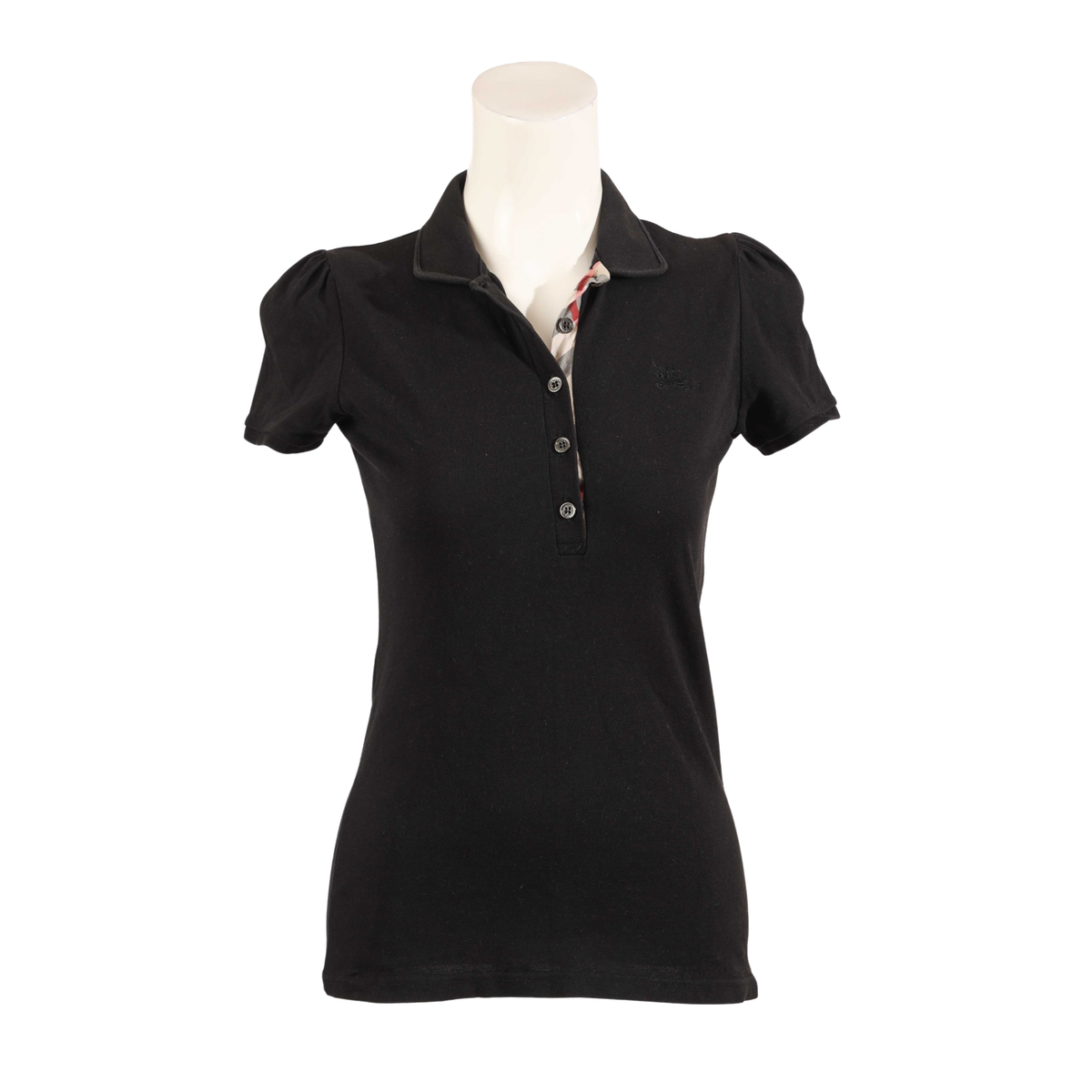 Burberry Black Polo T-Shirt