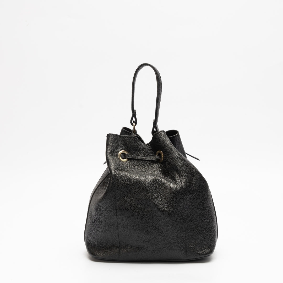 Furla Costanza Leather Bucket Bag