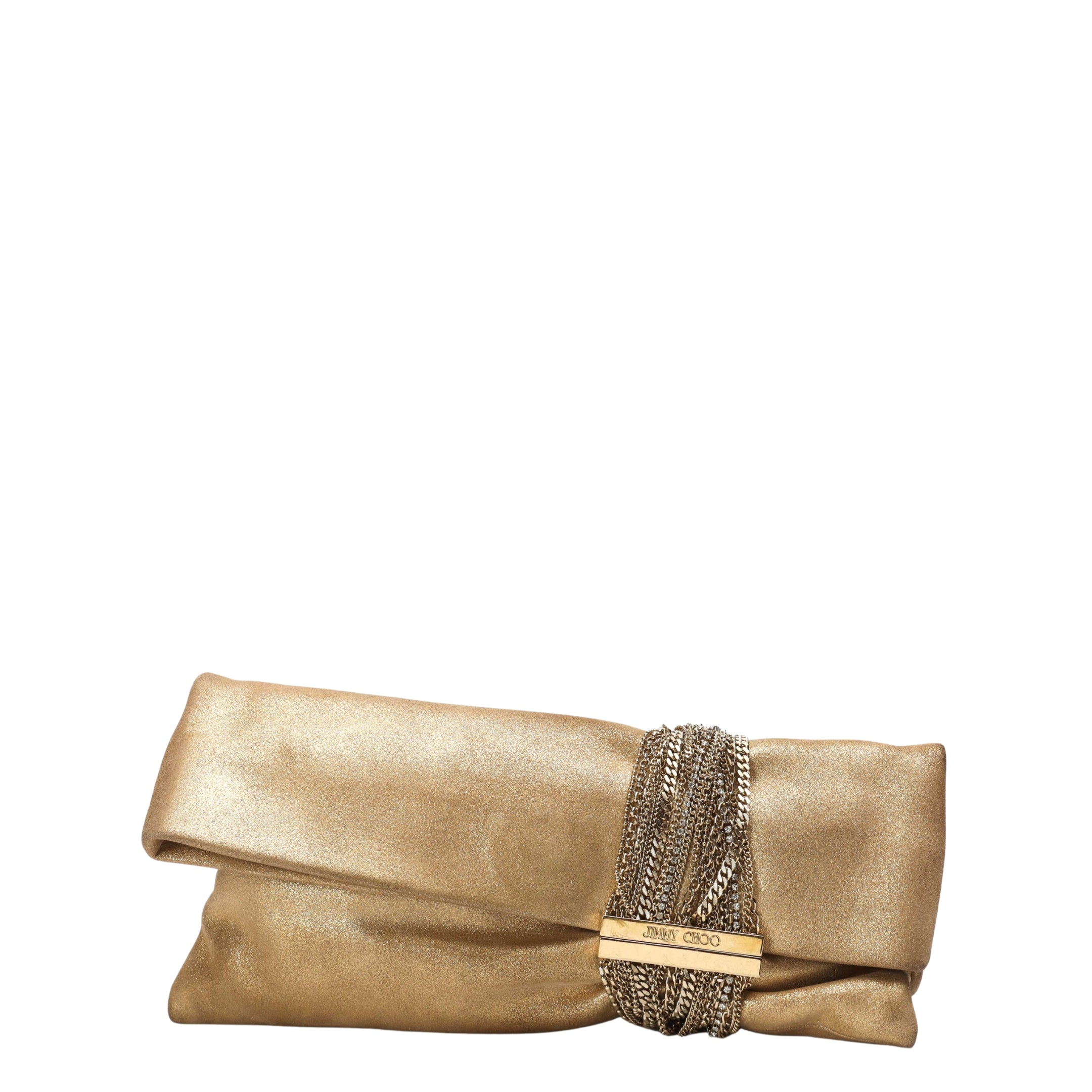 Jimmy Choo Metallic Clutch