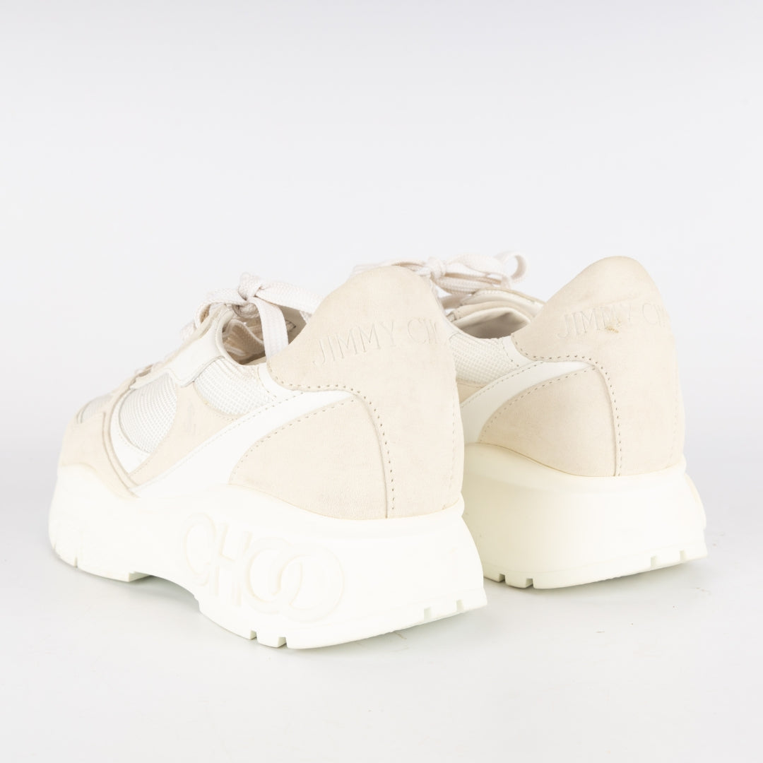 Jimmy Choo White Raine Chunky Sneaker
