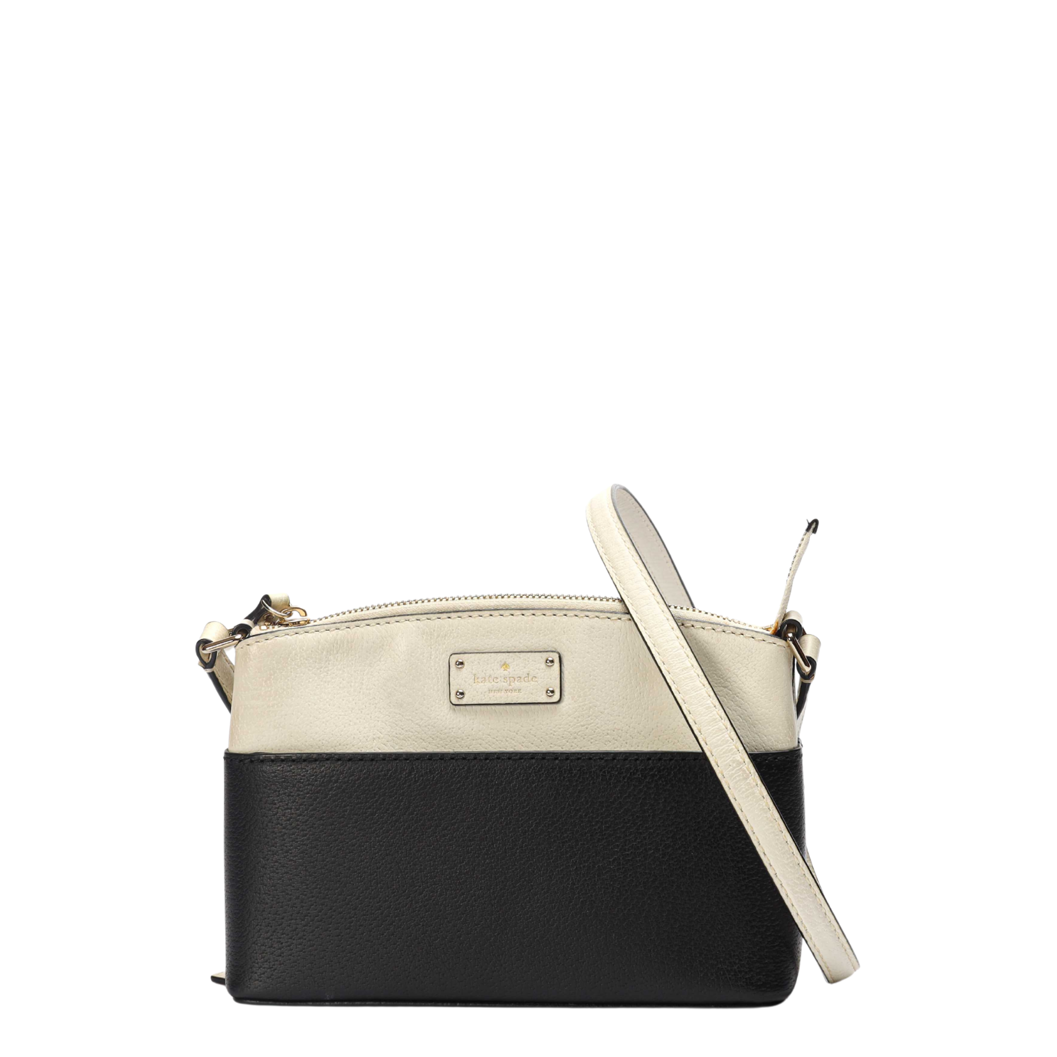 Kate Spade Black and White Crossbody Bag