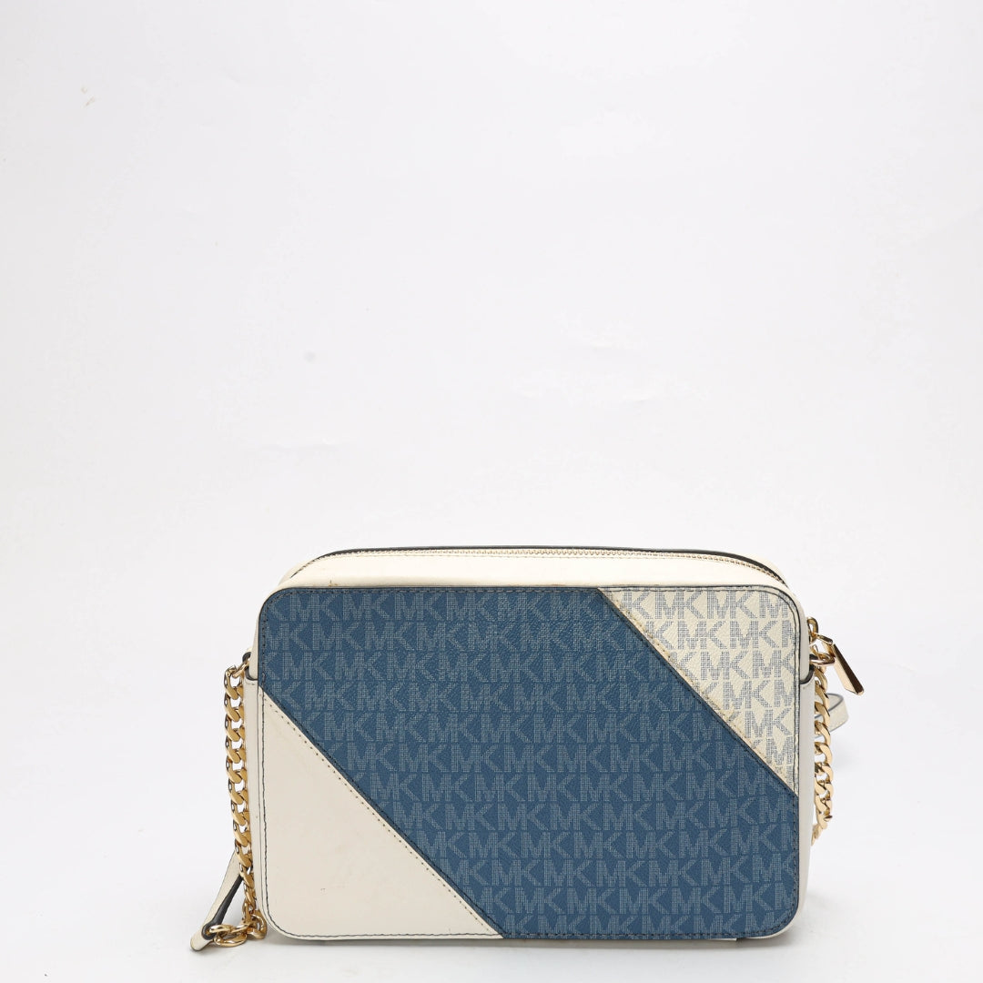 Michael Kors Tri-Color Logo Crossbody Bag