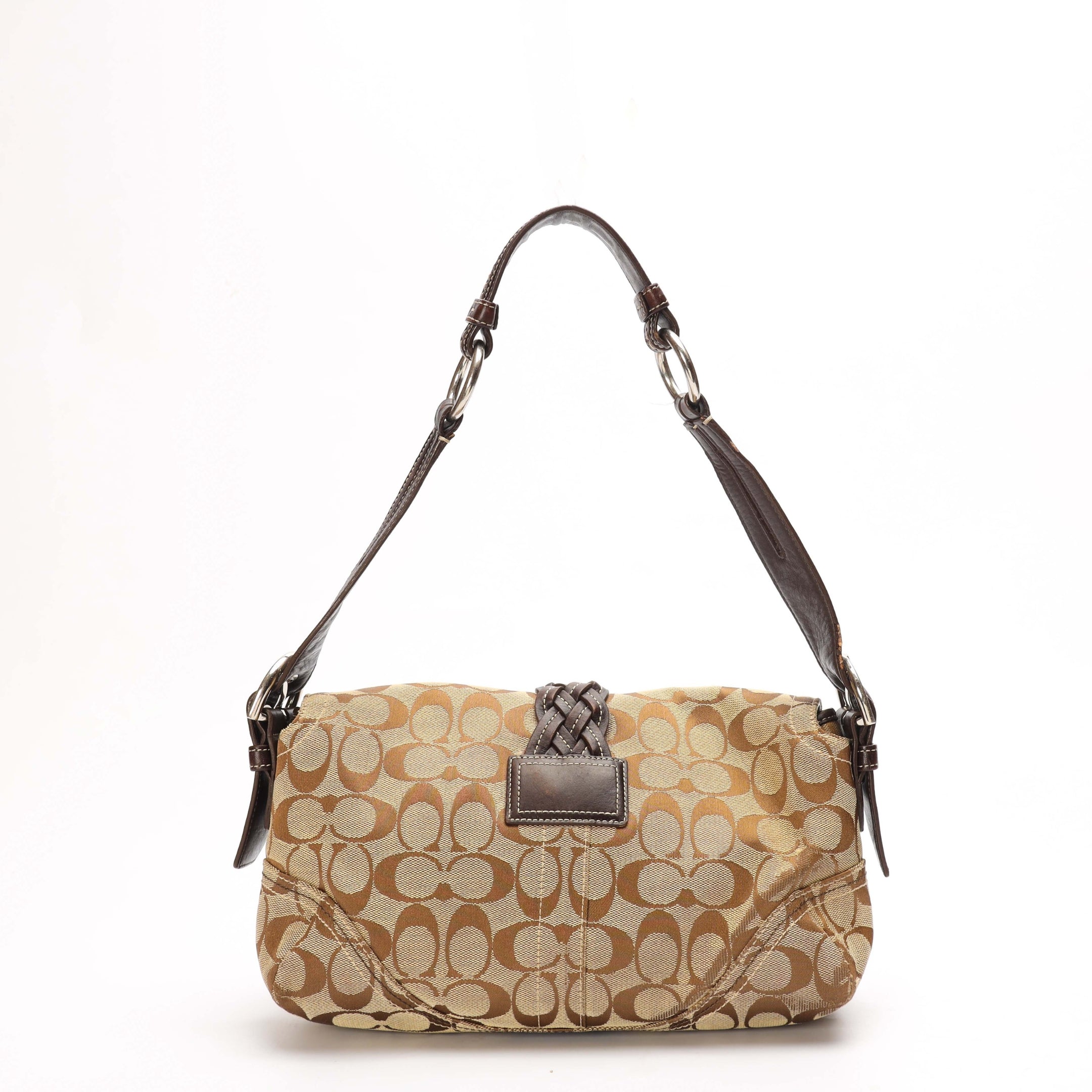 Coach Signature Canvas Soho Shoulder Bag