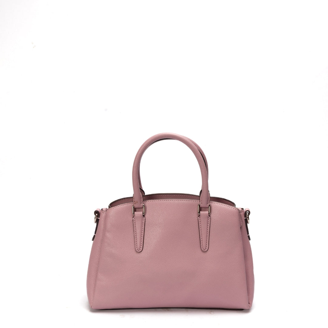 Coach Lillie Floral Studded Carryall Satchel