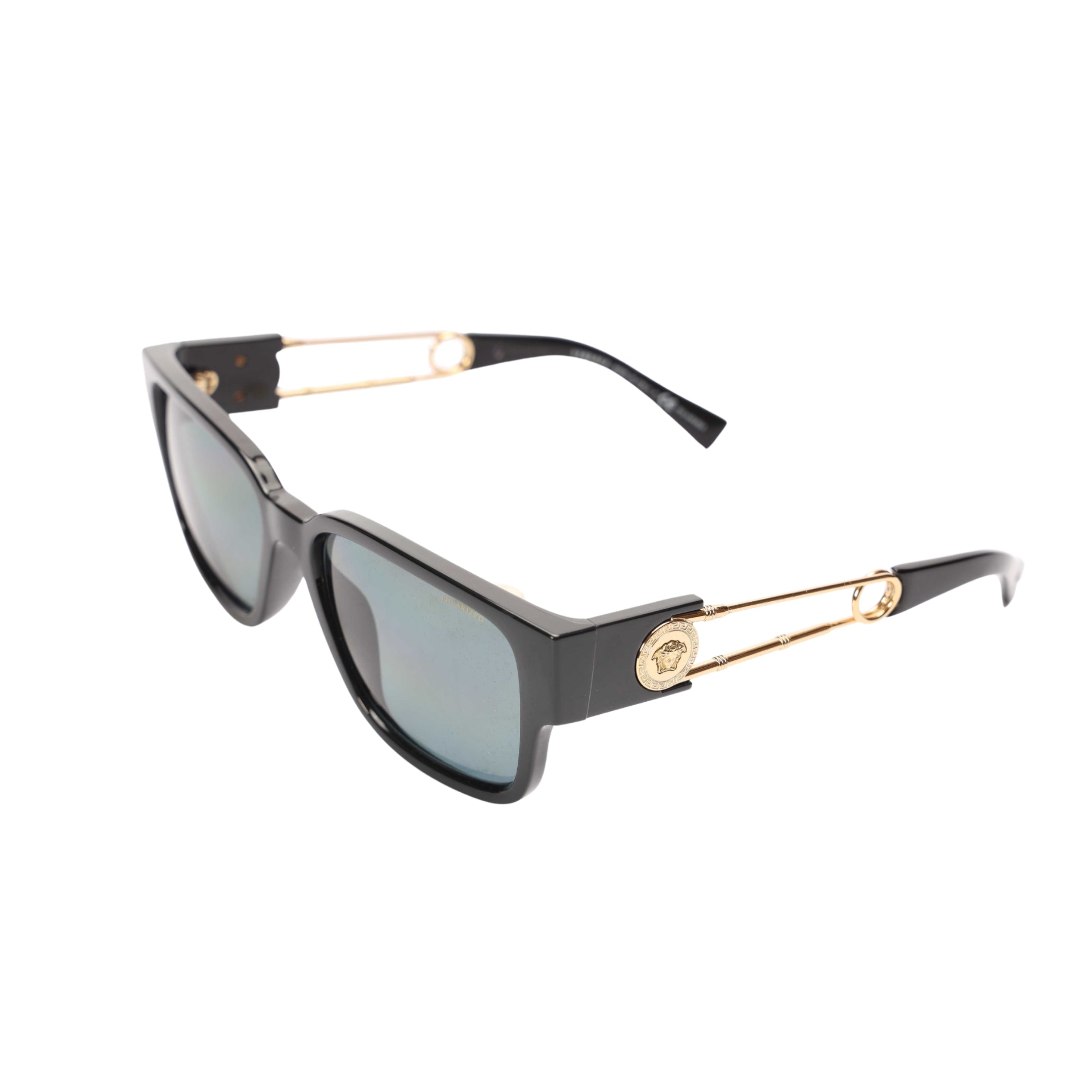 Versace Full-Rim Rectangular Sunglasses