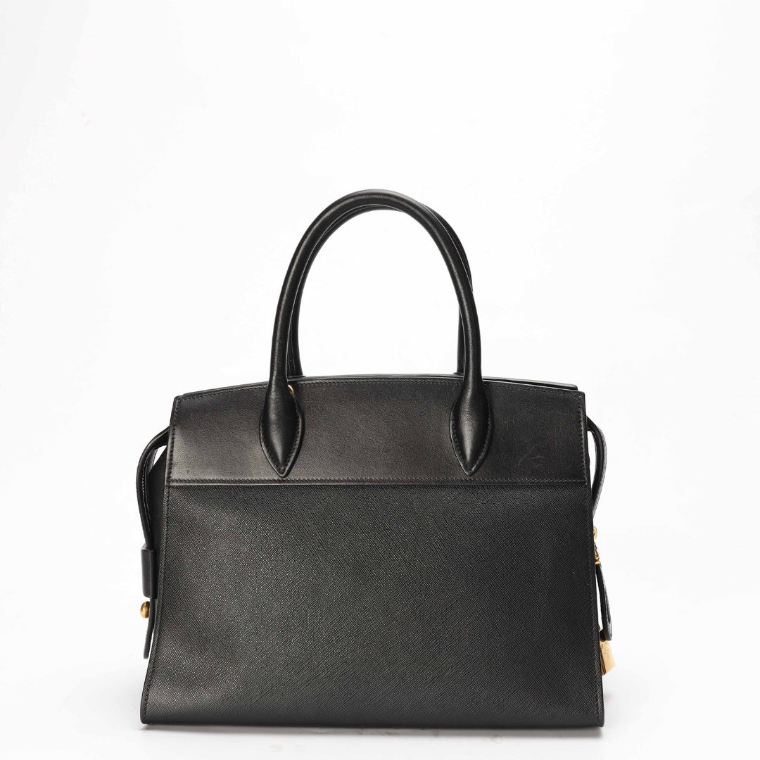 Prada Black Esplanade Convertible Tote