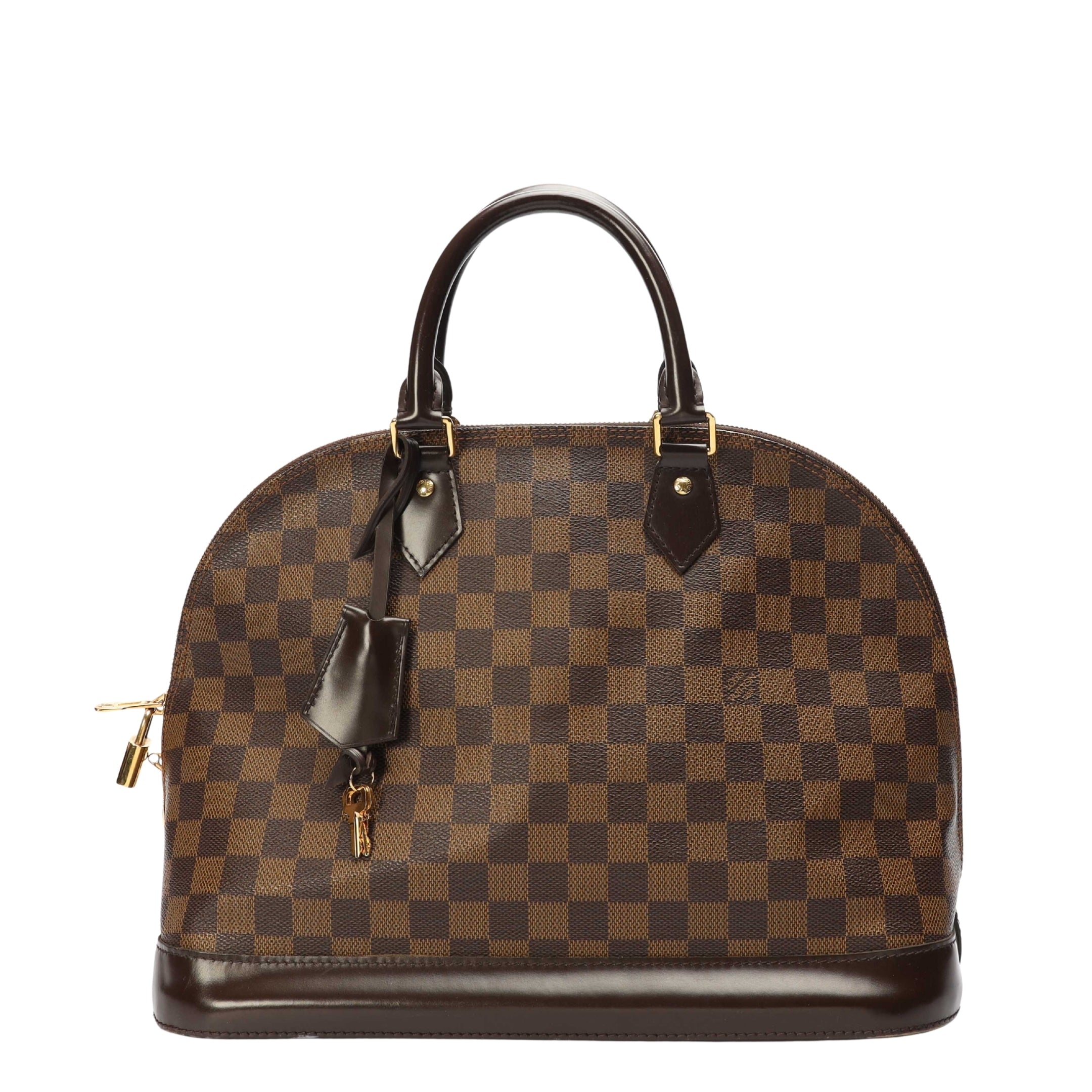 Louis Vuitton Damier Ebene Canvas Alma PM Bag