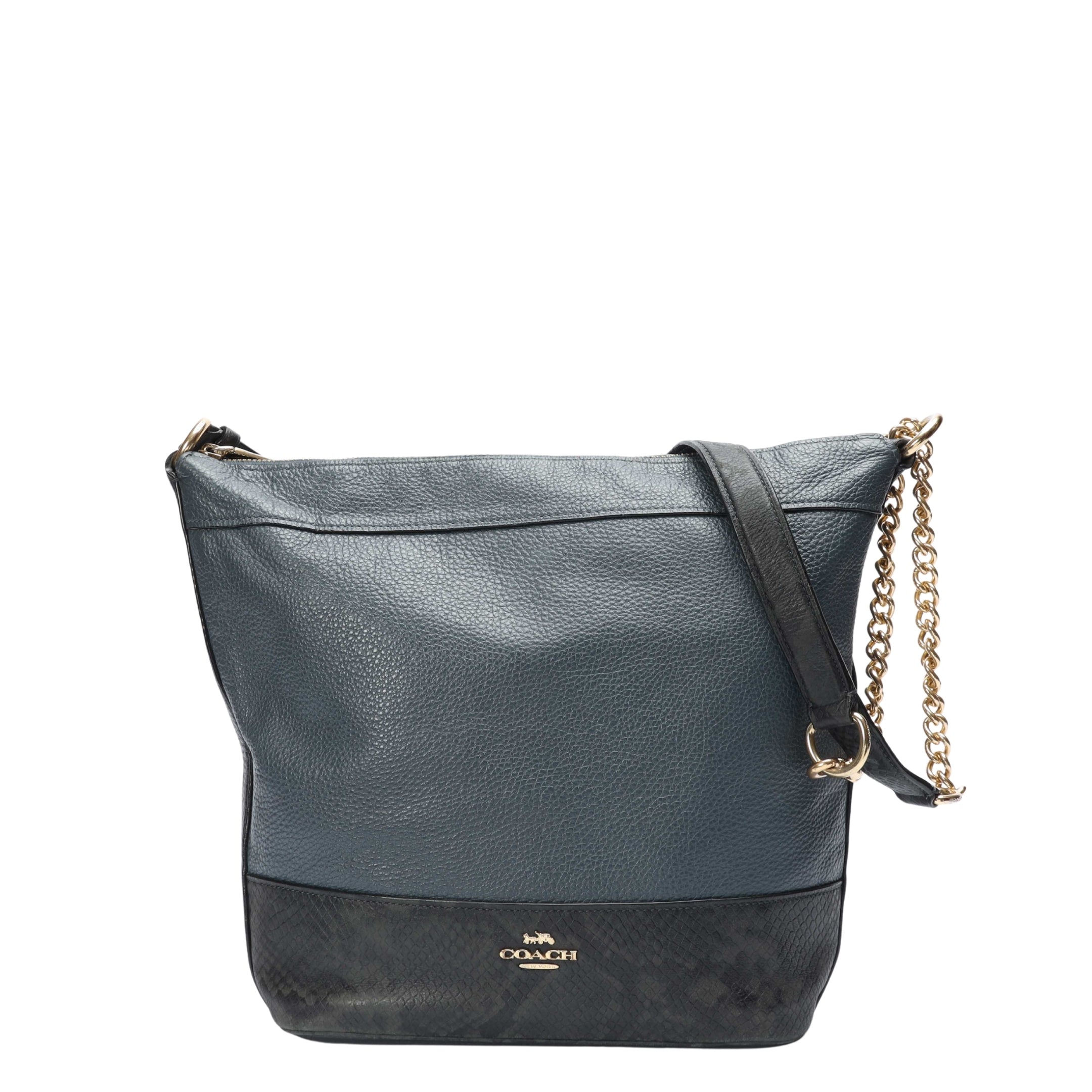 Coach Navy Jude Duffle Bag