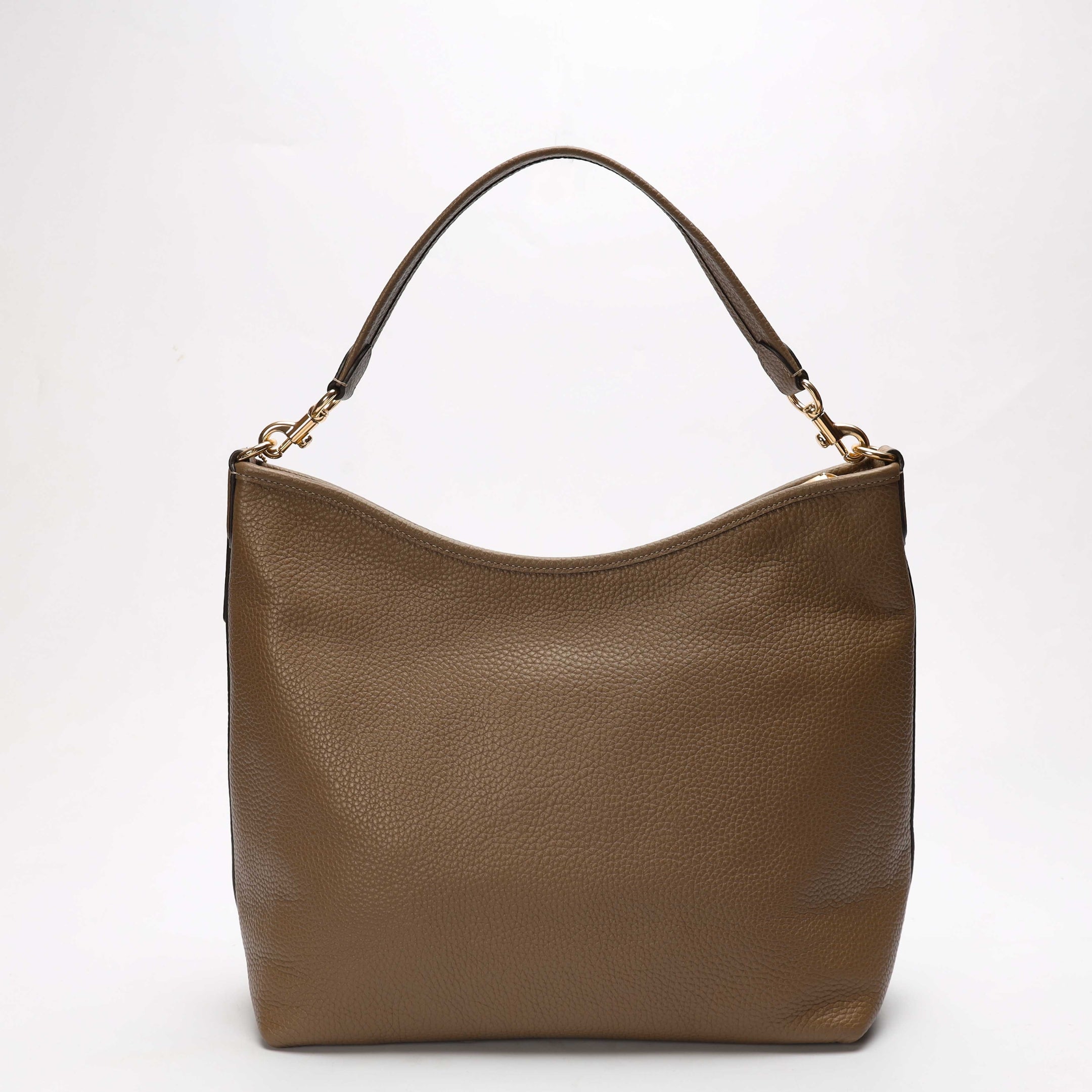 Coach Beige Laurel Large Shoulder Bag