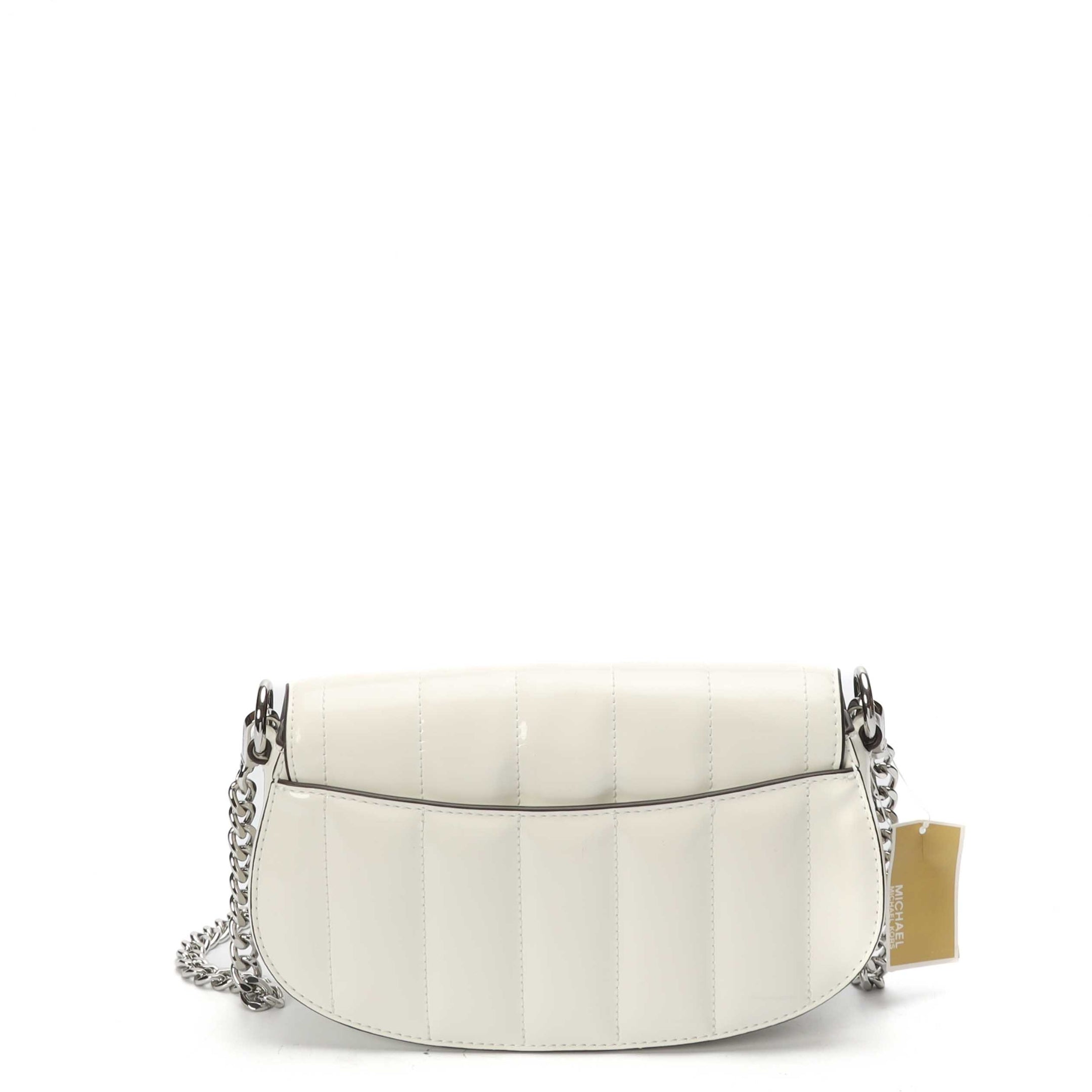 Michael Kors Mila Optic White Small Crossbody Bag