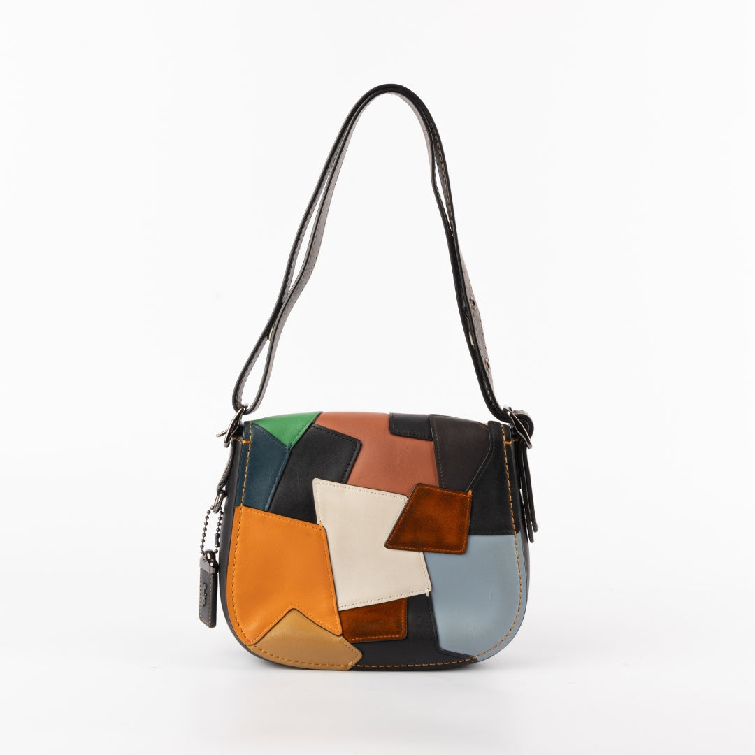 Coach Saddle 23 With Patchwork Crossbody Bag