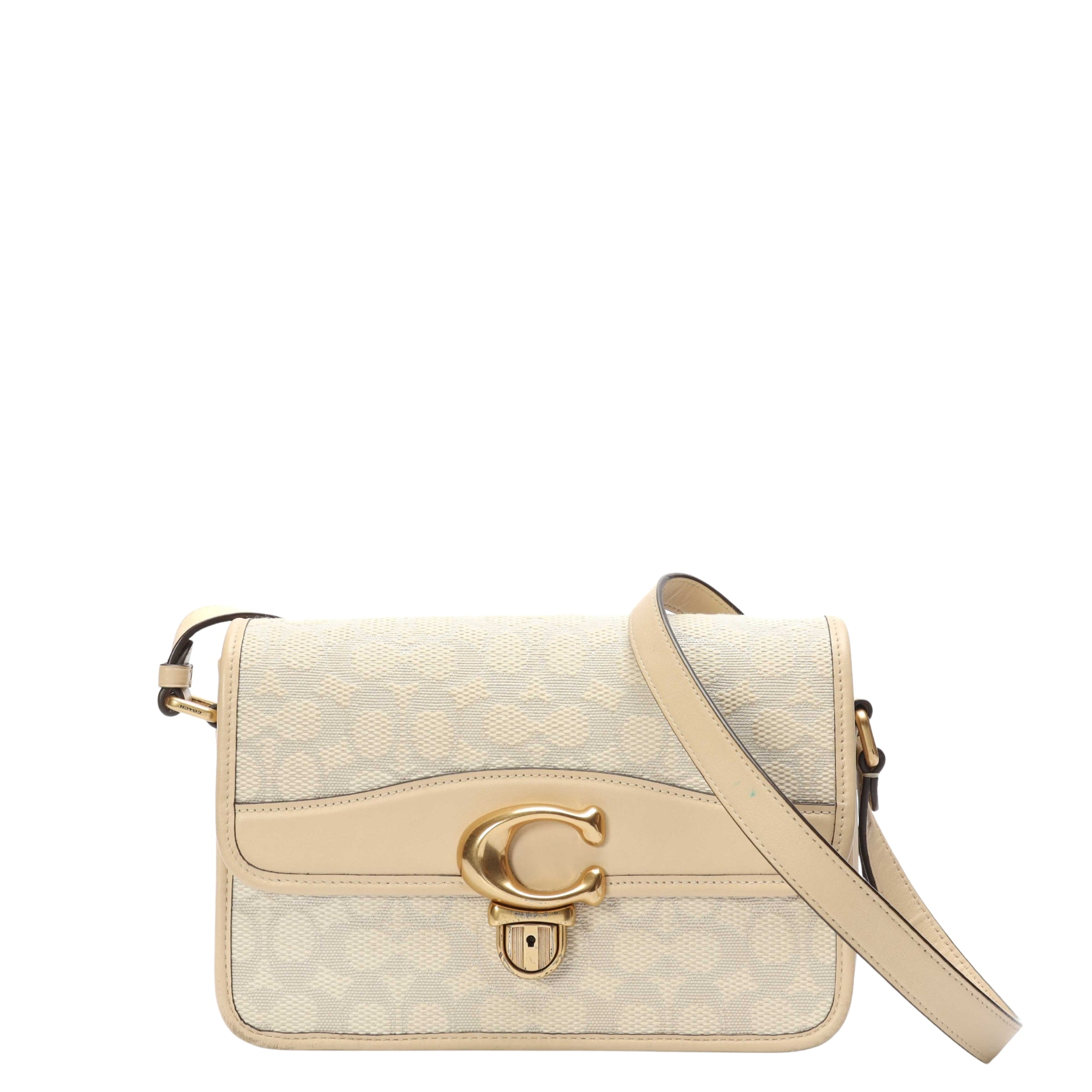 Coach Signature Jacquard Studio Shoulder Bag