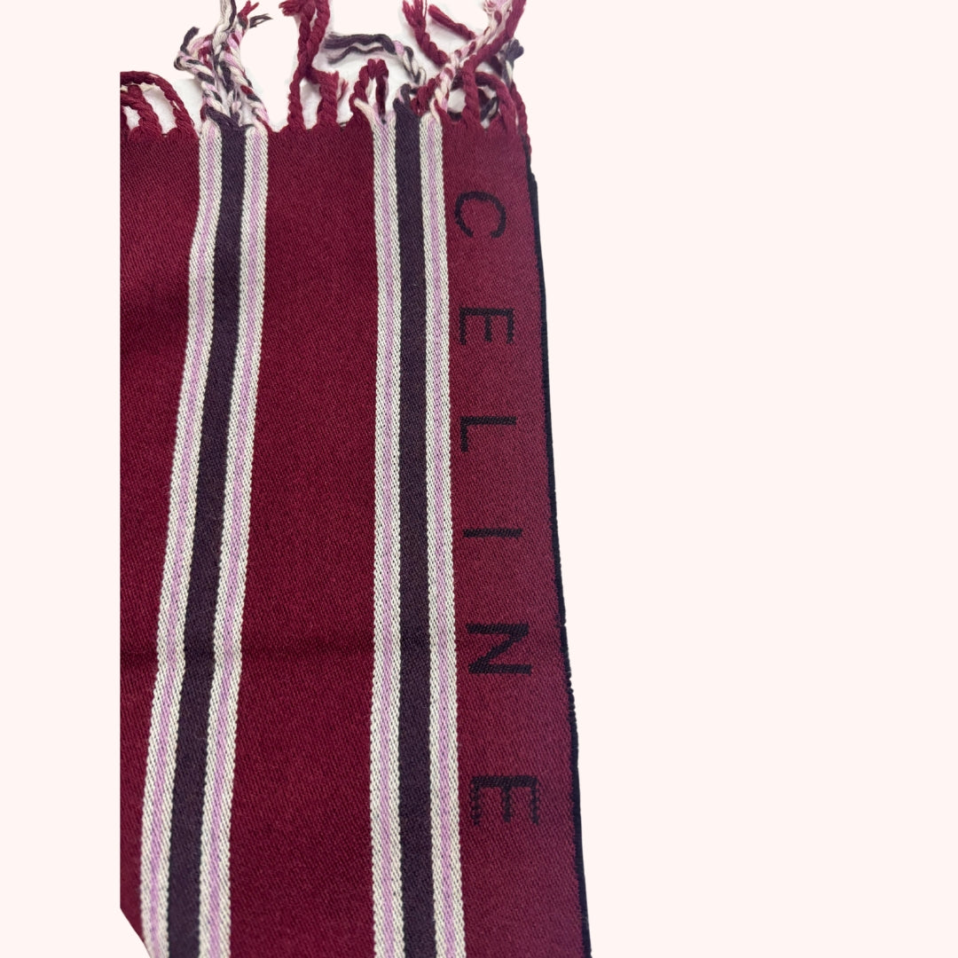 Celine Stripe Scarf
