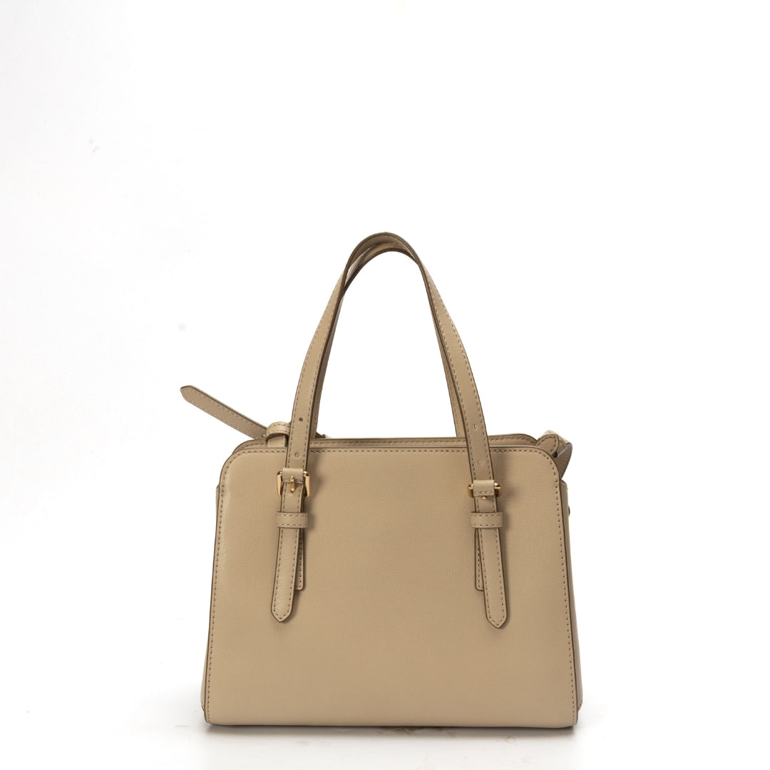 Marc Jacobs Beige Little Big Shot Satchel