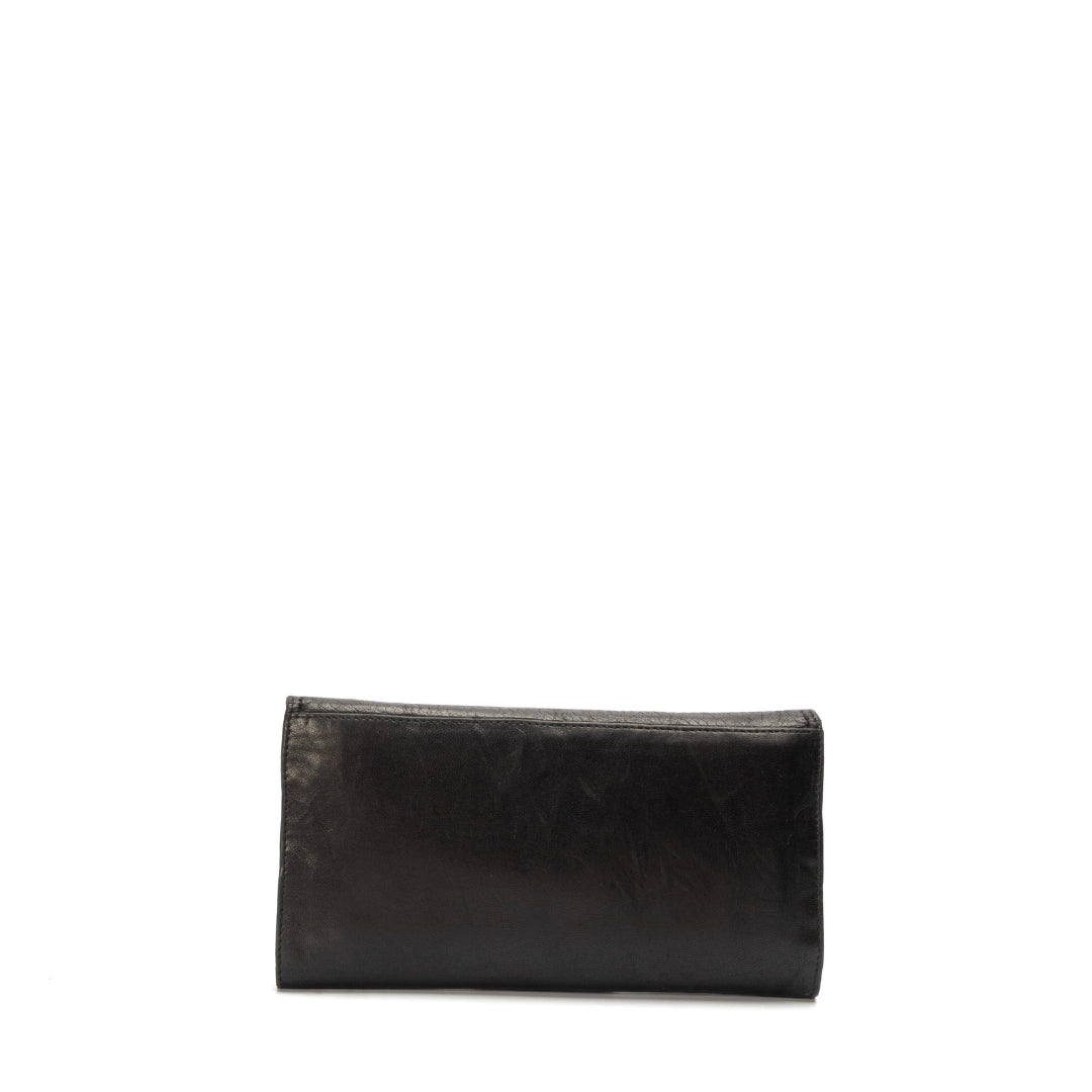 Dior Miss Caro Black Voyageur Slim Wallet