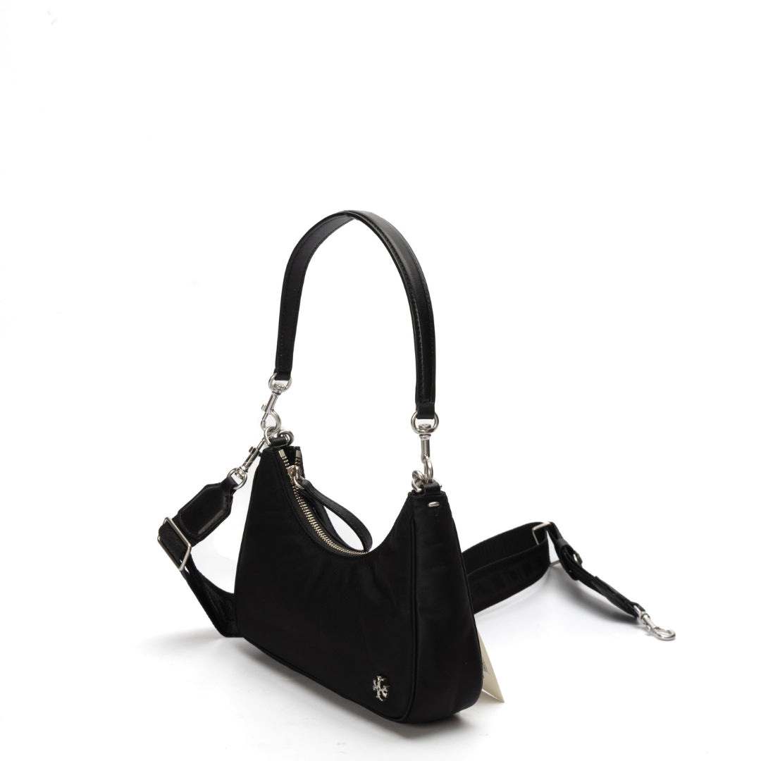 Tory Burch 151 Mercer Nylon Crescent Bag