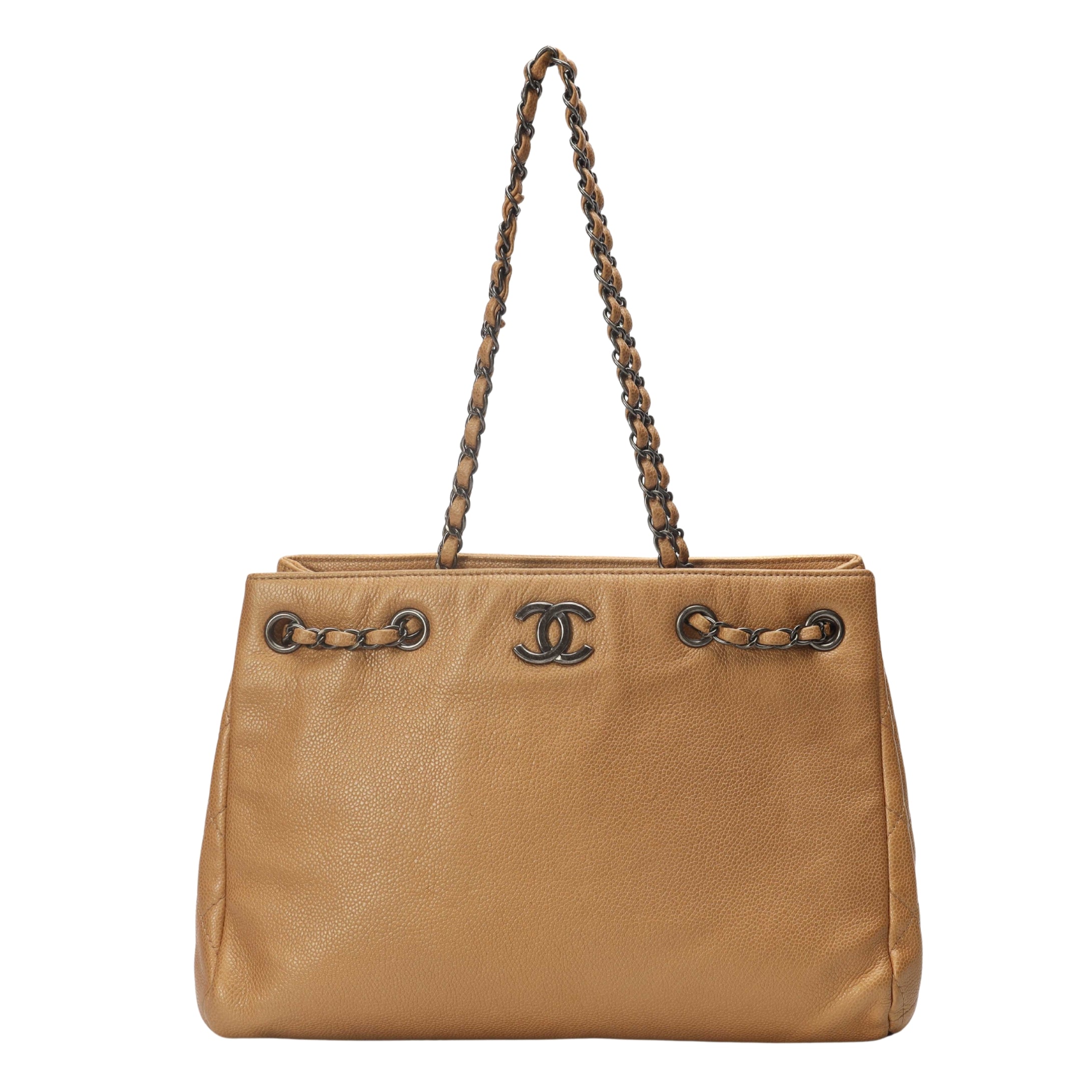 Chanel Open Chain Shopping Tote