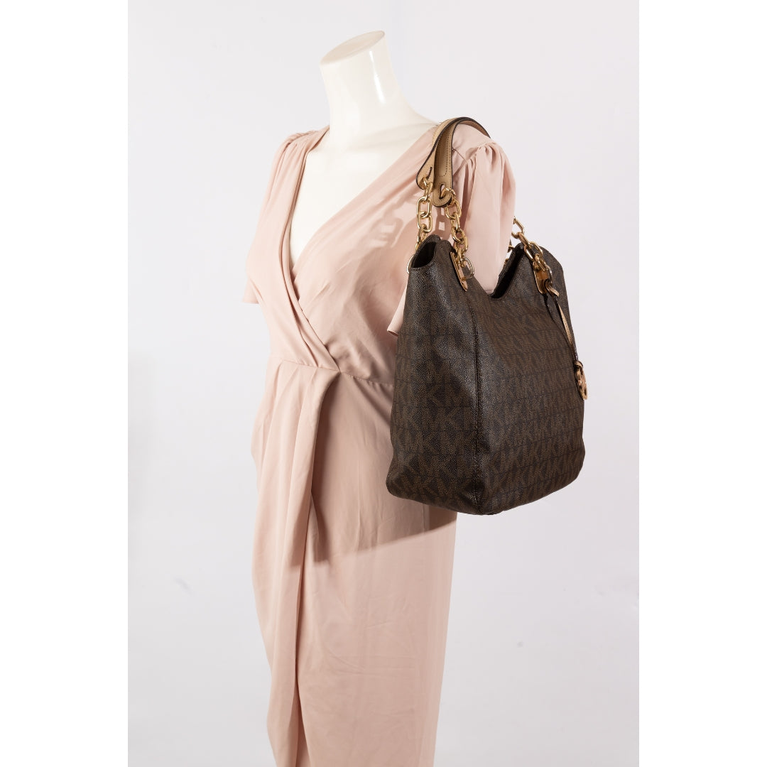 Michael Kors Lillie Large Logo Shoulder Bag
