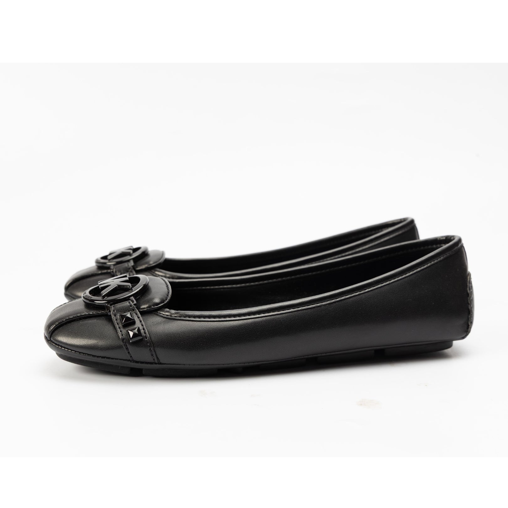 Michael Kors Black Fulton Studded Moccasin
