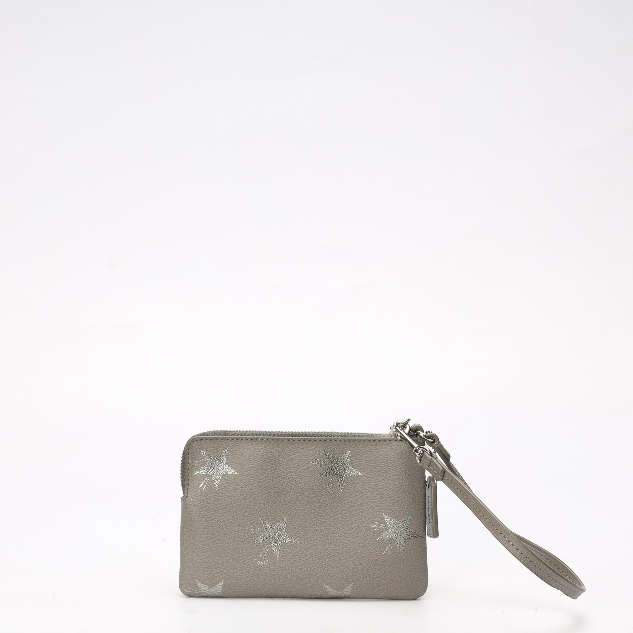 Coach Grey Star Print Small Wallet