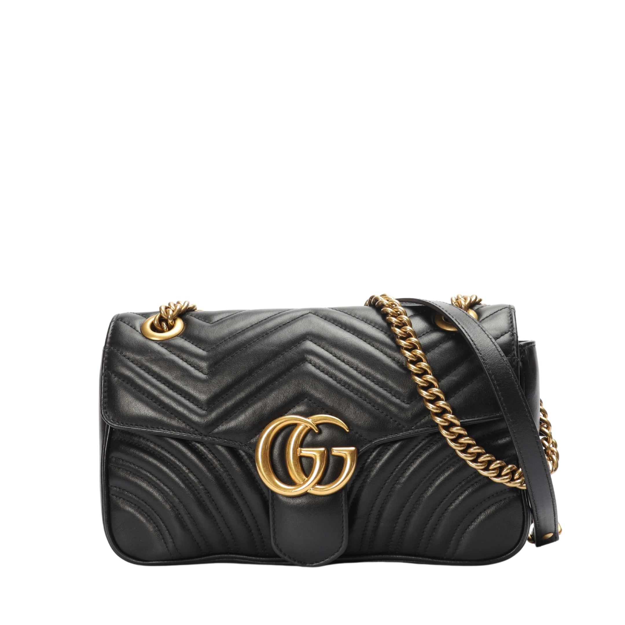 Gucci GG Marmont Black Medium Shoulder Bag