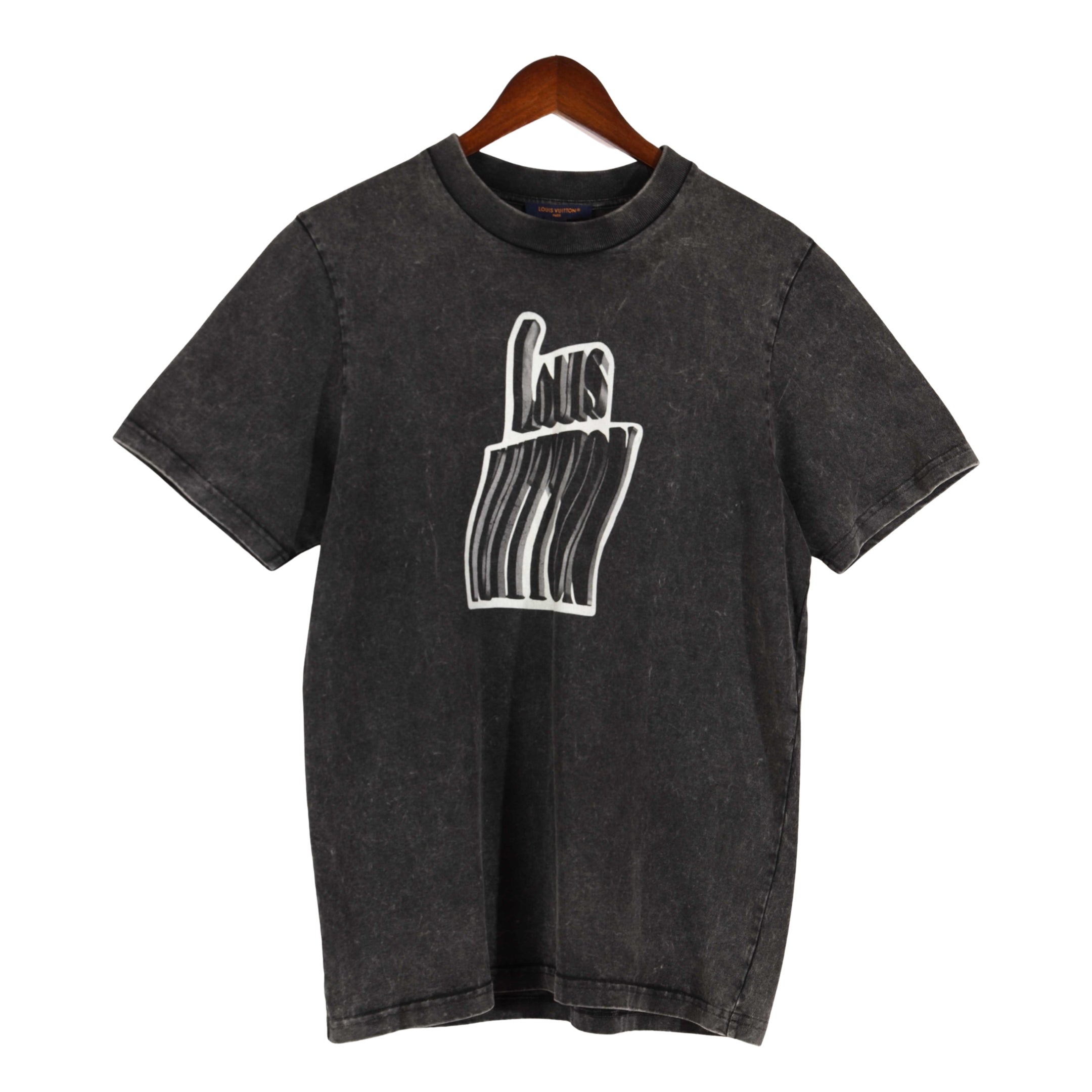Louis Vuitton Black Print T-Shirt